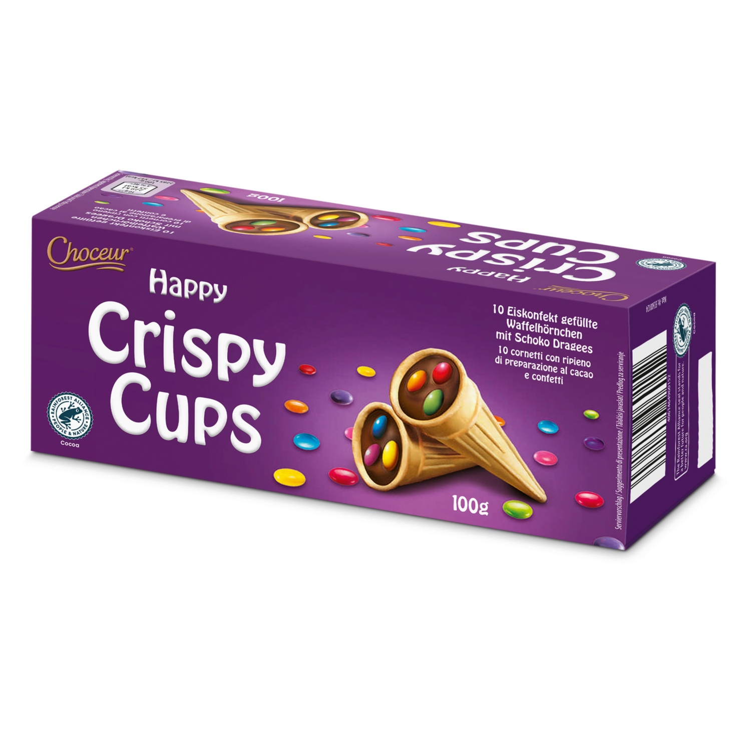 CHOCEUR Happy Crispy Cups, Linsen | HOFER