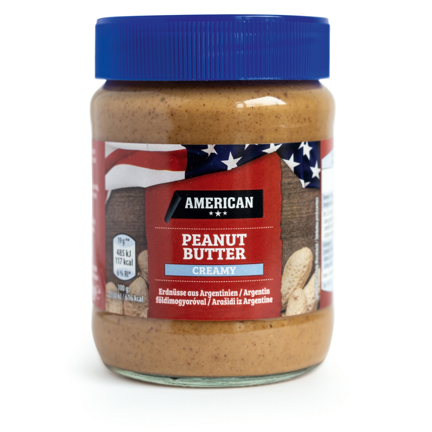 AMERICAN Erdnusscreme, Creamy