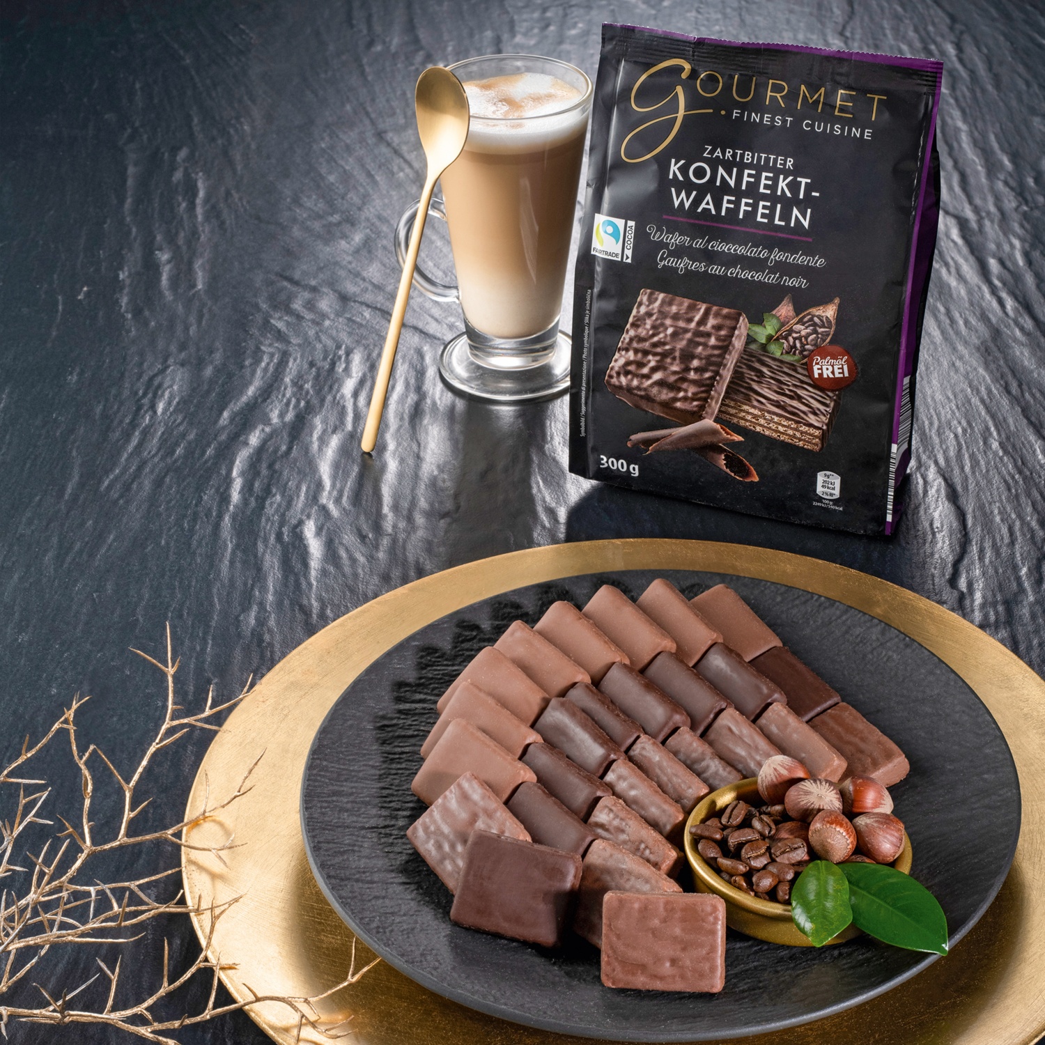 GOURMET Gaufrettes, cacao