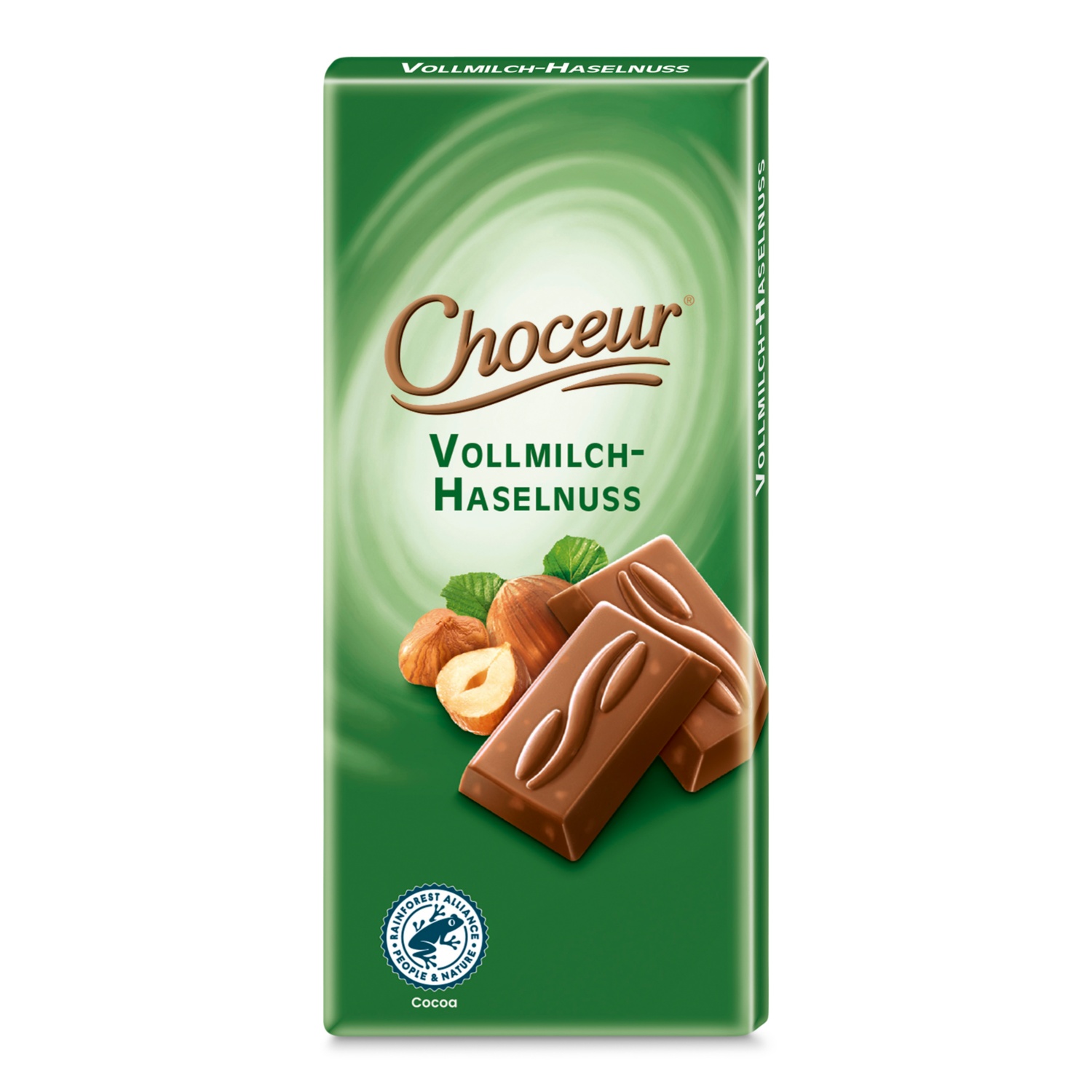 CHOCEUR Mini-Schokolade, Vollmilch-Haselnuss