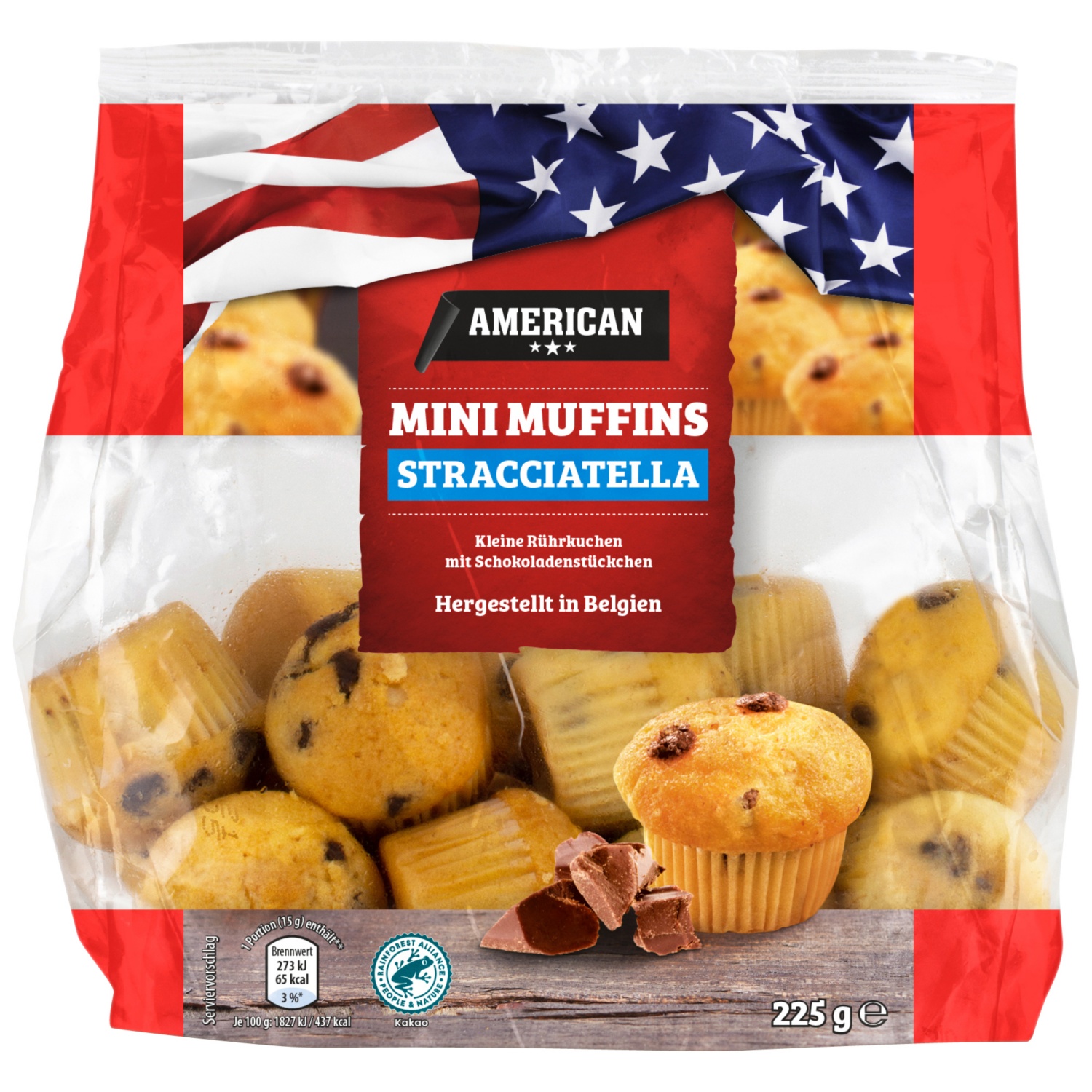 AMERICAN Mini Muffins, Stracciatella