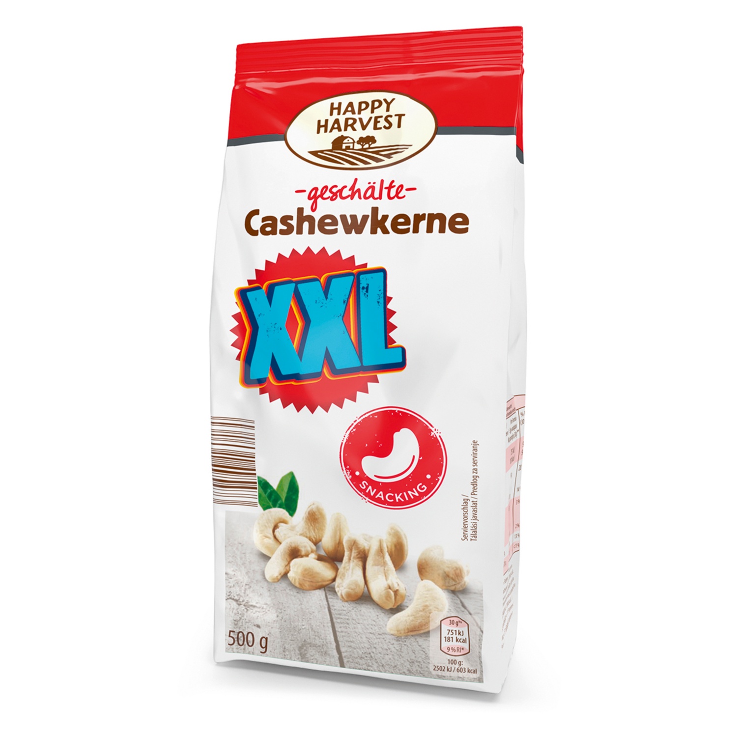 HAPPY HARVEST XXL Cashewkerne natur