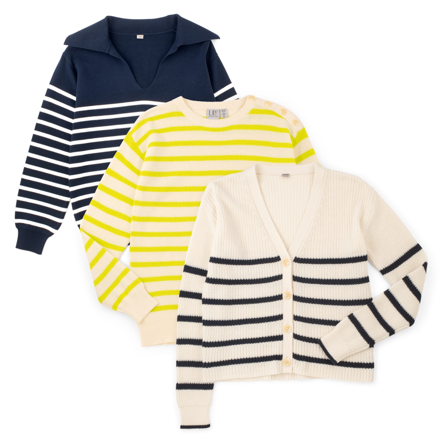 UP 2 FASHION WOMEN Damen-Feinstrickpullover- /Cardigan
