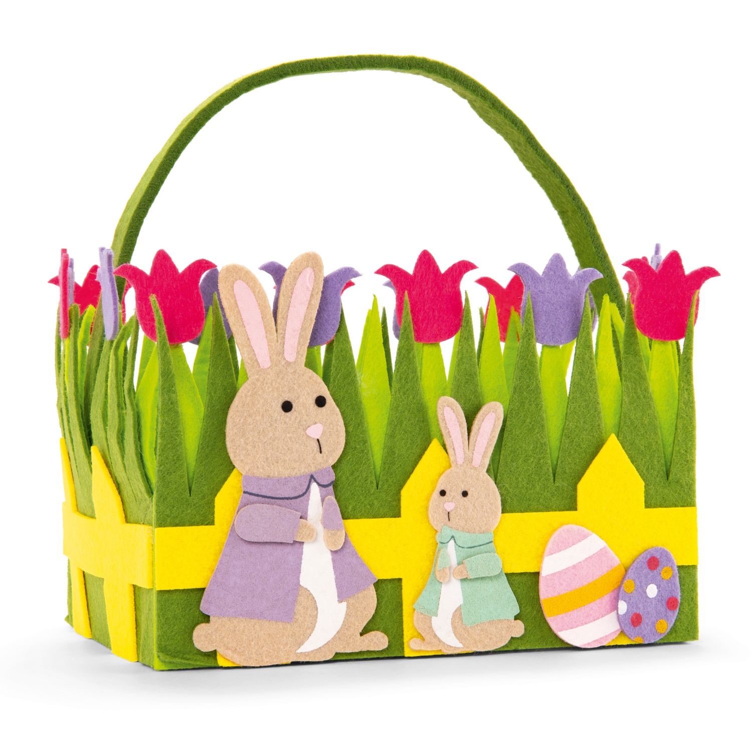 Osterkorb, Rechteck Zaun, Hase | HOFER