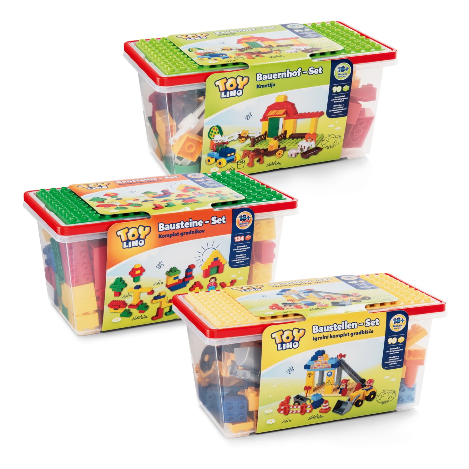 TOYLINO Bausteine in der Box