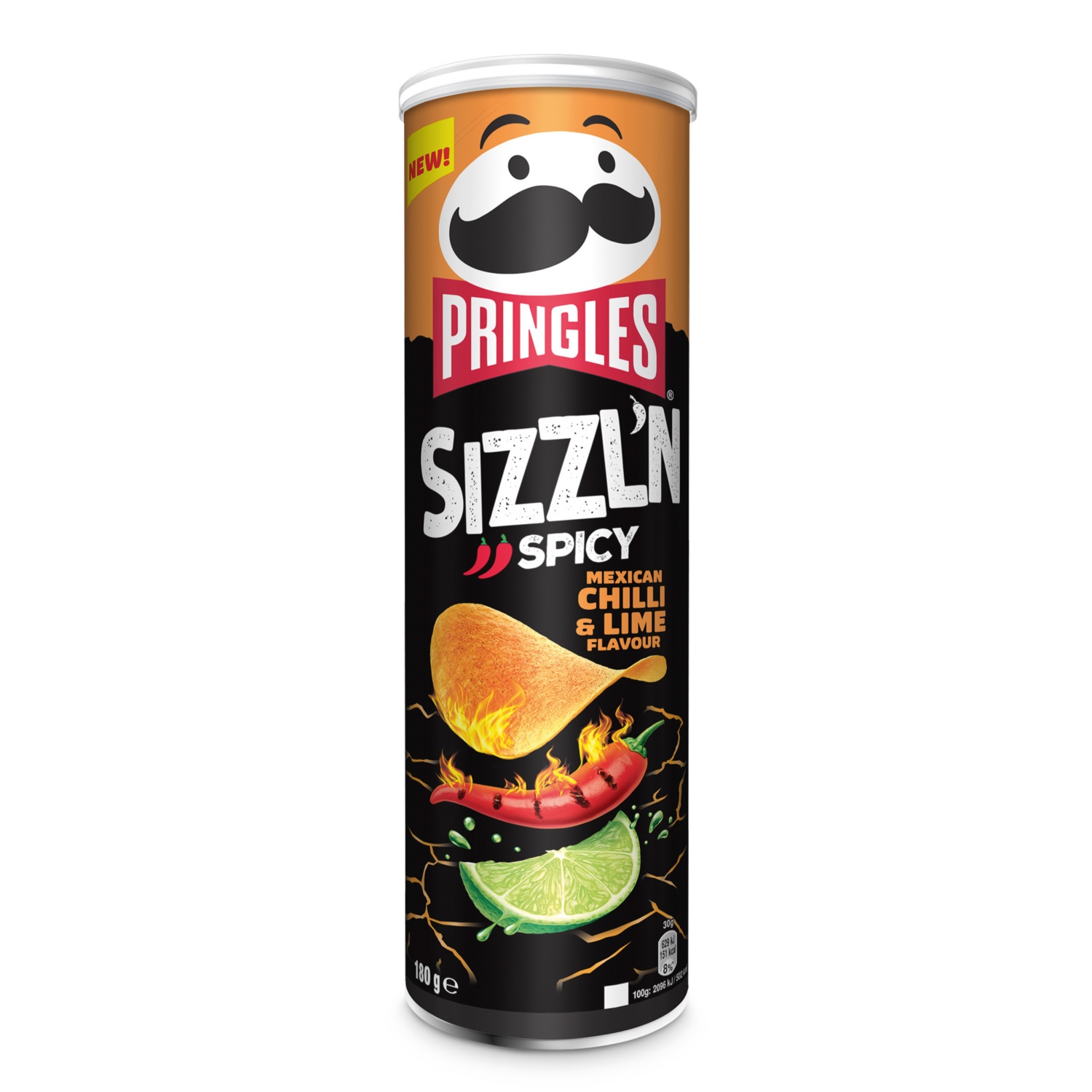 PRINGLES Sizzl'n, Chili & Lime