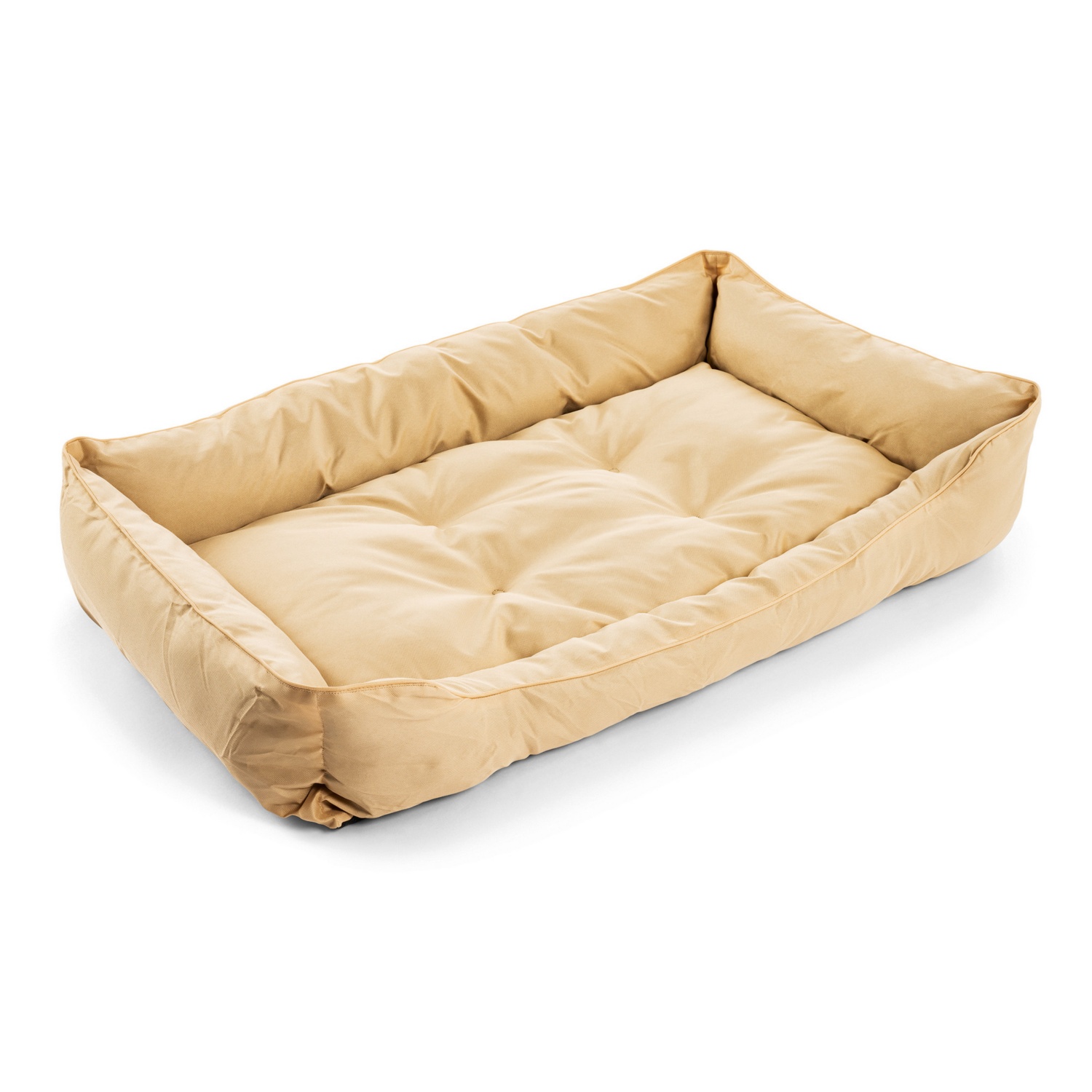 Sally Hundebett Größe XL – 95 X 115 Cm, Hellbeige/beige, Wasserdicht & Mit Memory-Schaum