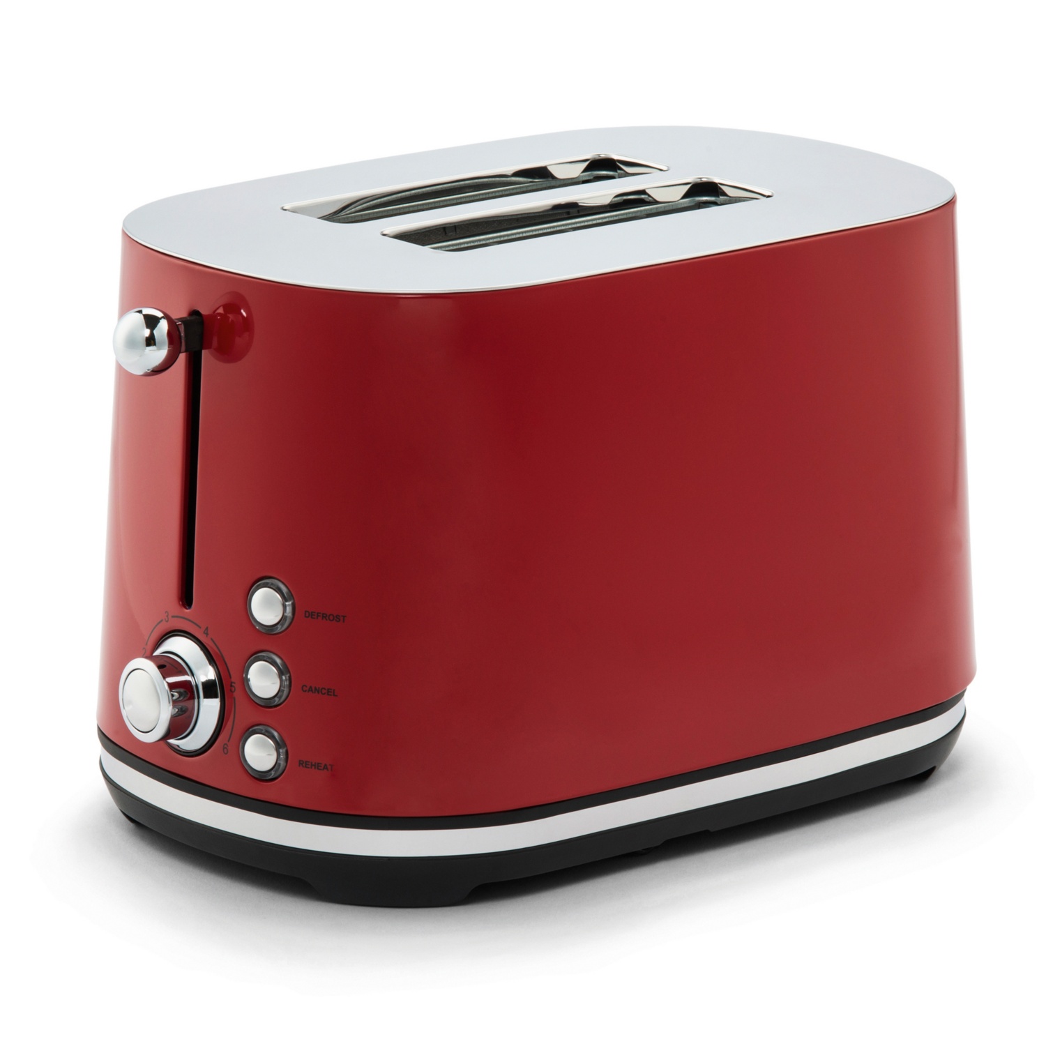 AMBIANO Retro Toaster, Rot | HOFER