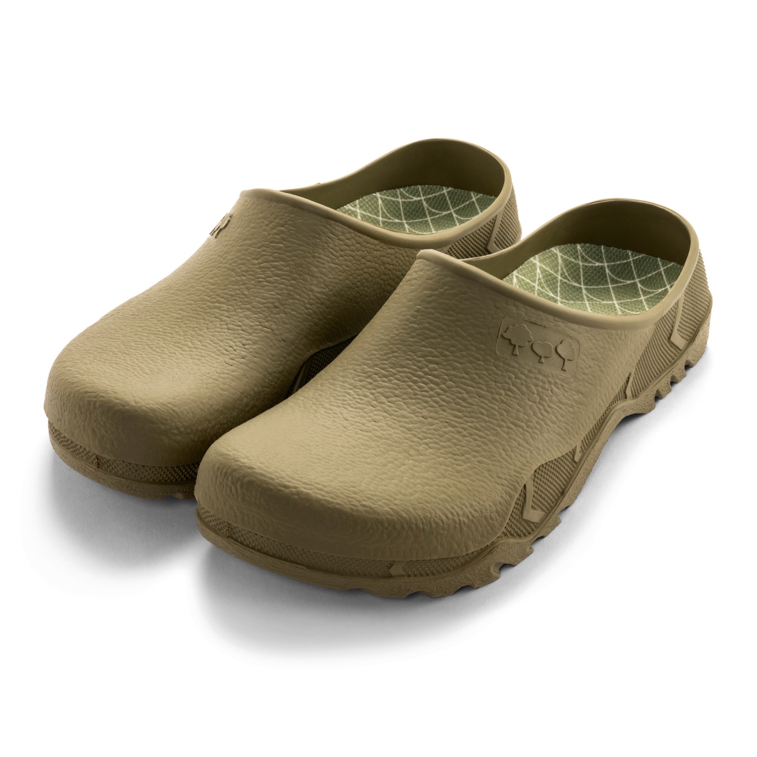 GARDENLINE Damen/HerrenGartenclogs, Gr. 43/44, Khaki HOFER