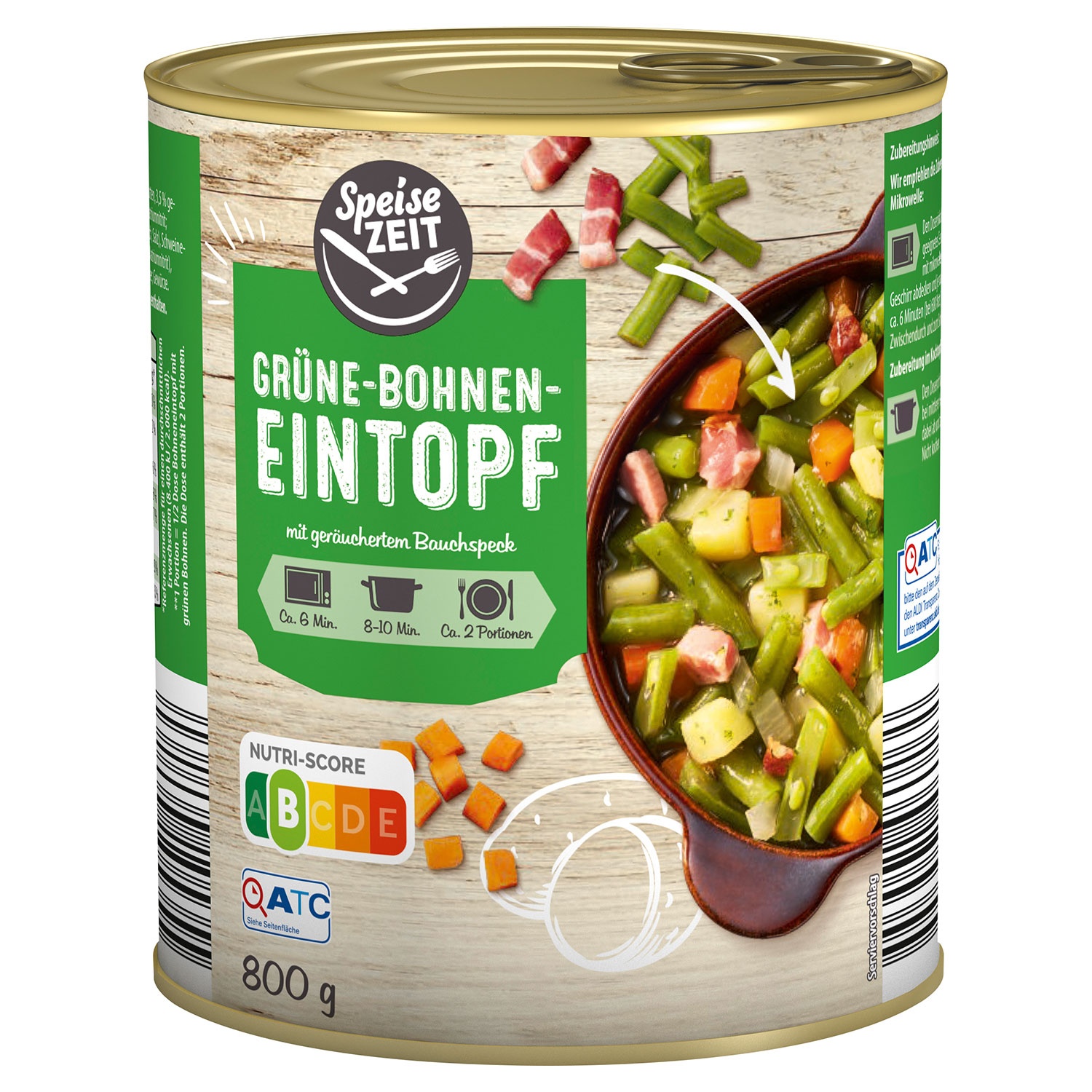 SPEISEZEIT Bohneneintopf 800 g ALDI SÜD