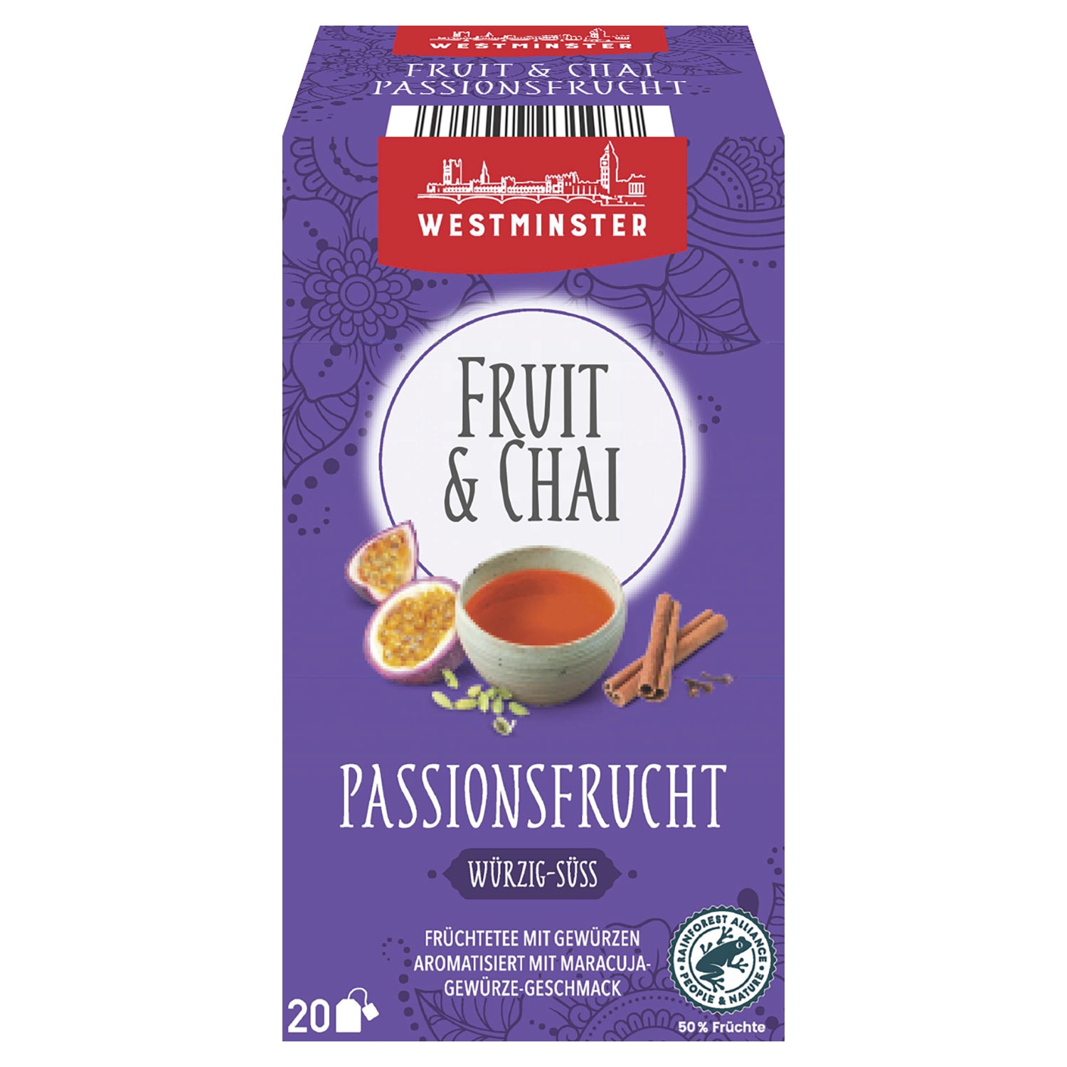WESTMINSTER Fruit-&-Chai-Tee 40 g