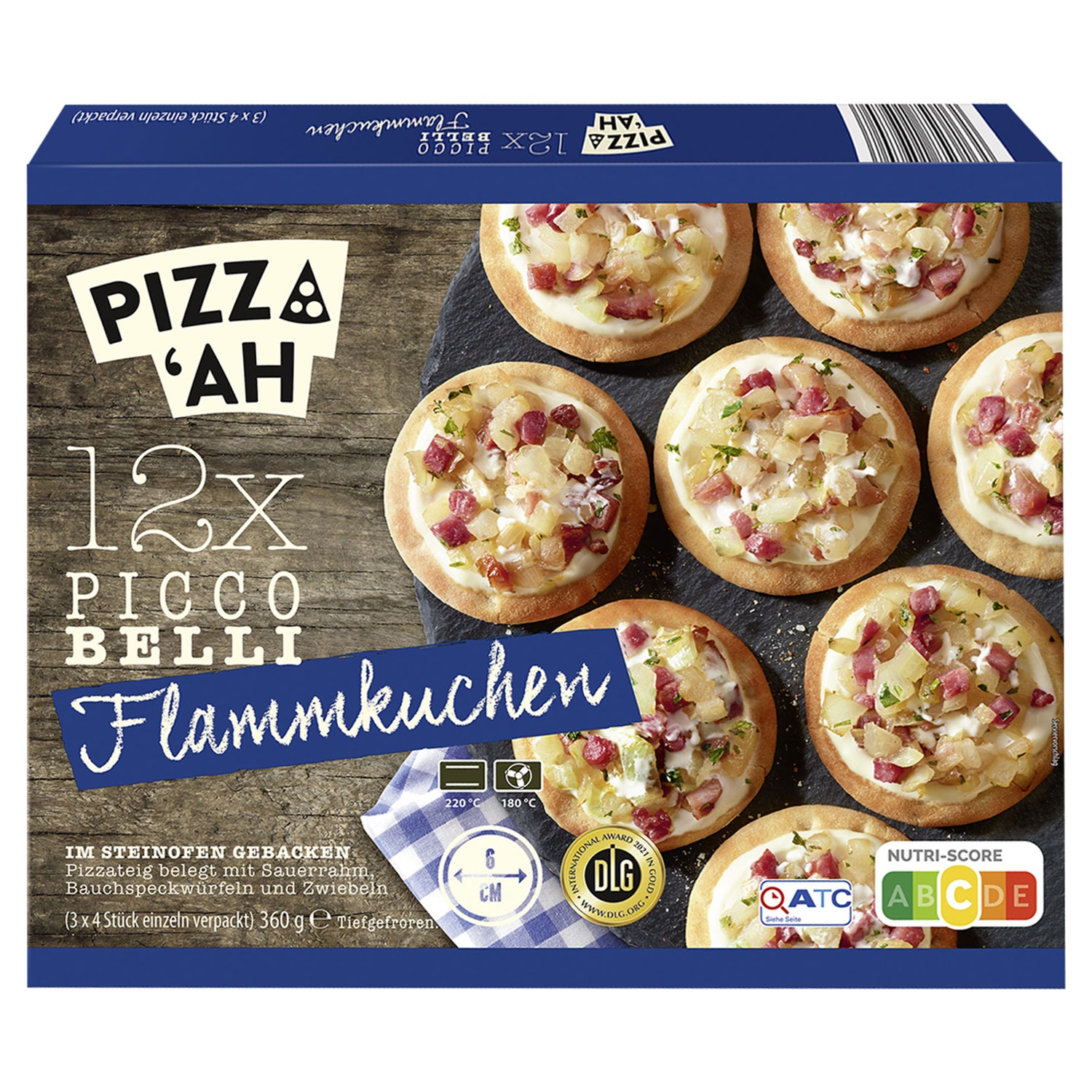 PIZZ’AH Picco Belli 360 g