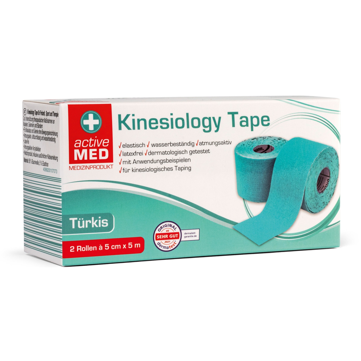 ACTIVE MED Kinesiology Tape, Türkis HOFER
