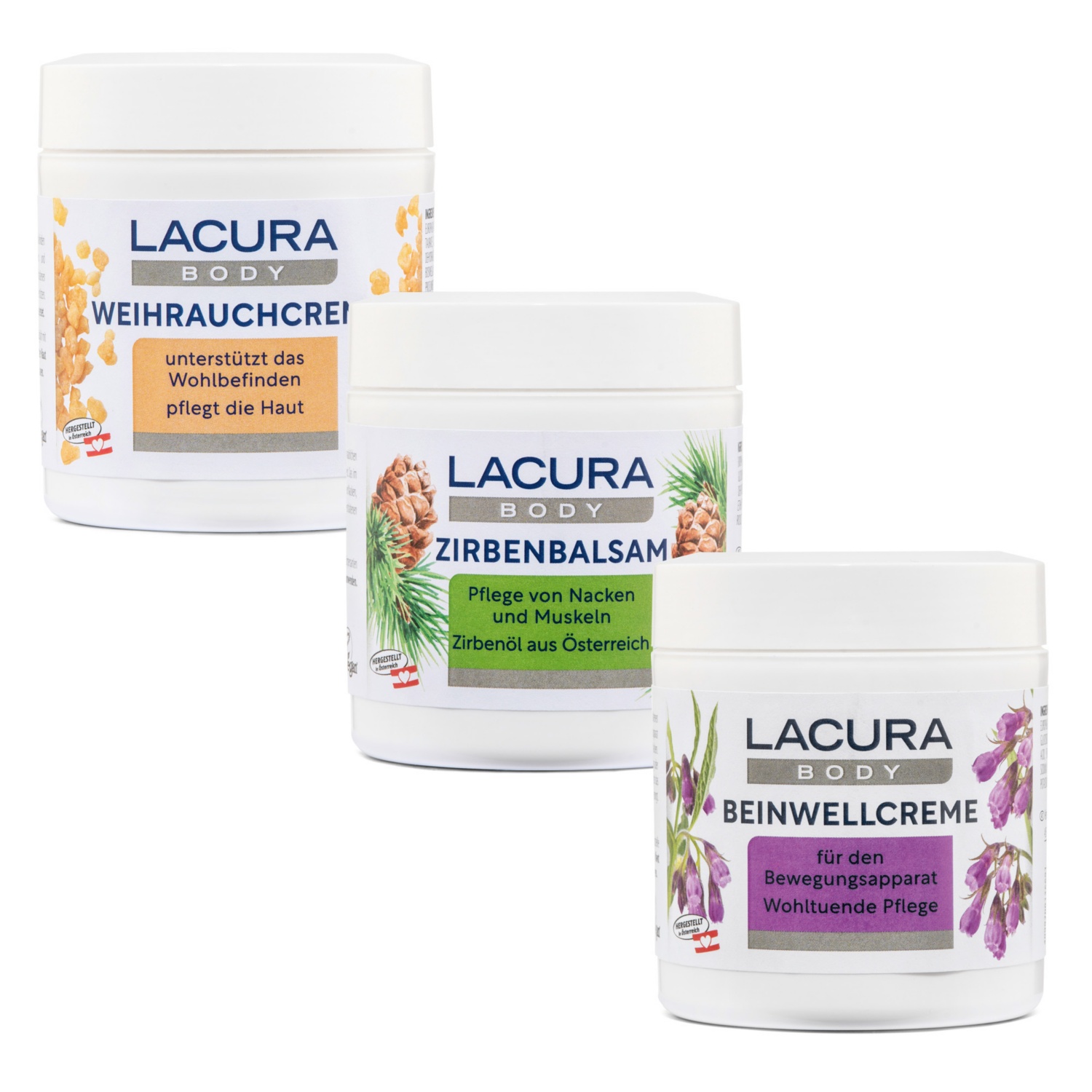 LACURA Weihrauch-/Beinwell-/Zirbencreme