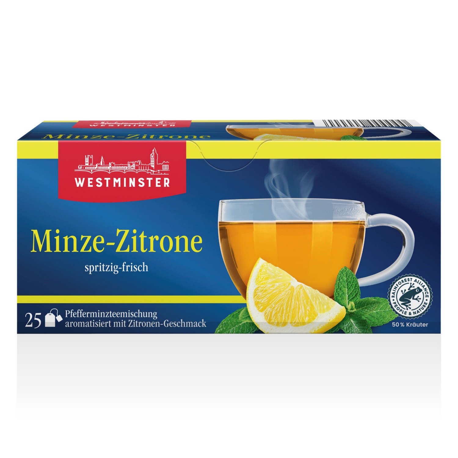 WESTMINSTER, Kräutertee mix 25btl, Minze Zitrone