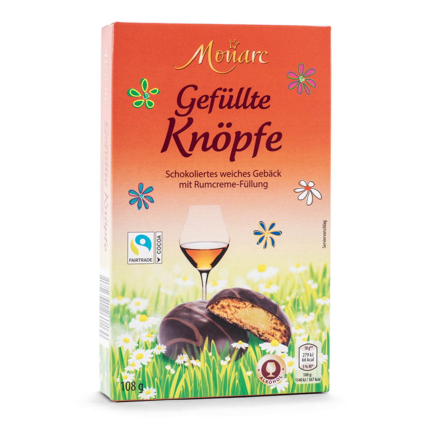 MONARC Gefüllte Knöpfe, Rumcreme | HOFER
