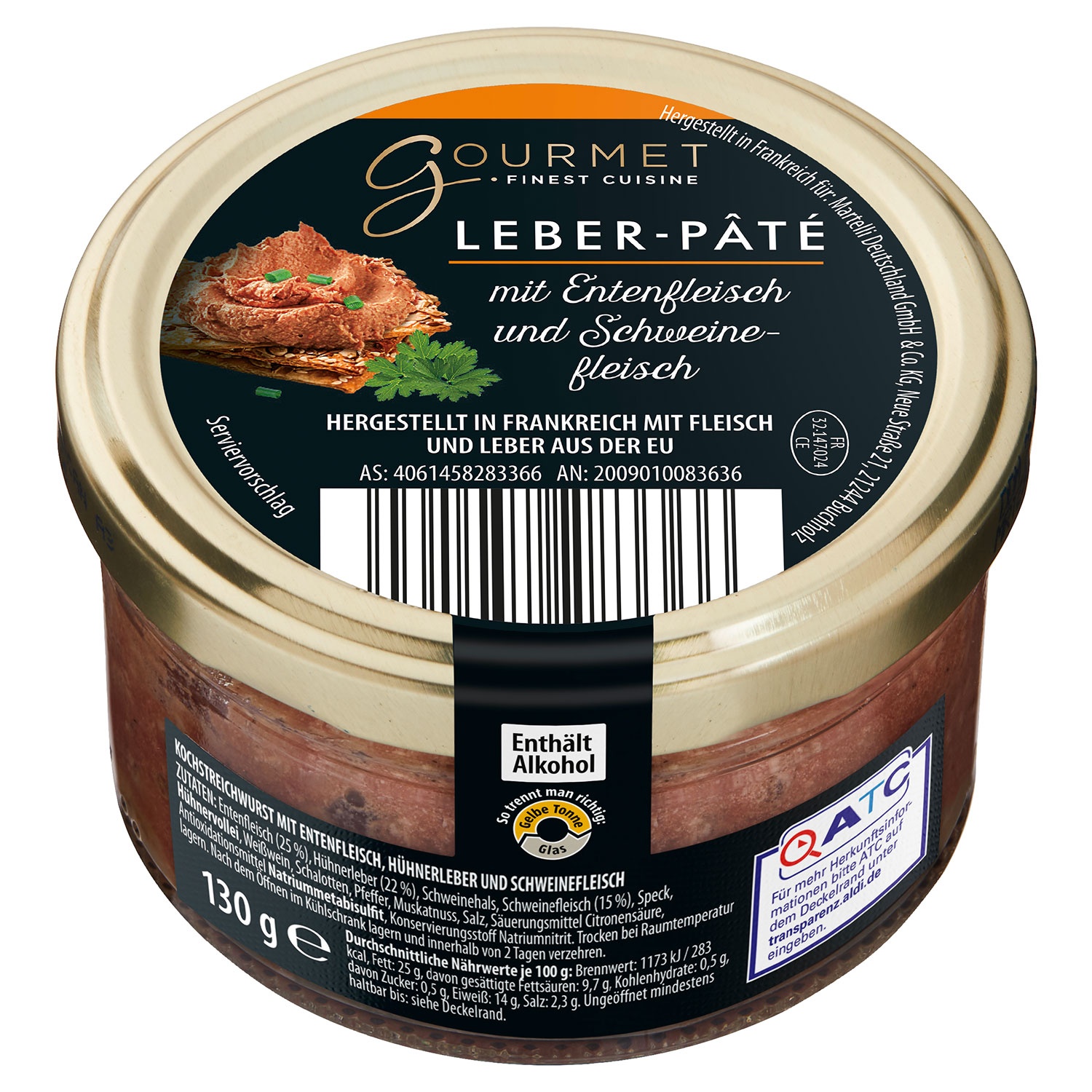 GOURMET FINEST CUISINE Leber-Pâté 130 g