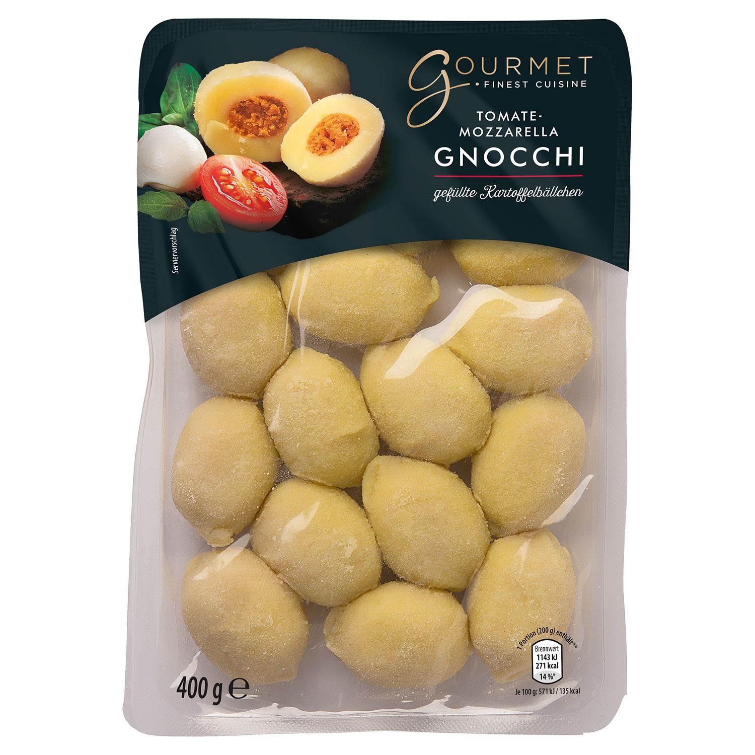 GOURMET FINEST CUISINE Gefüllte Gnocchi 400 g
