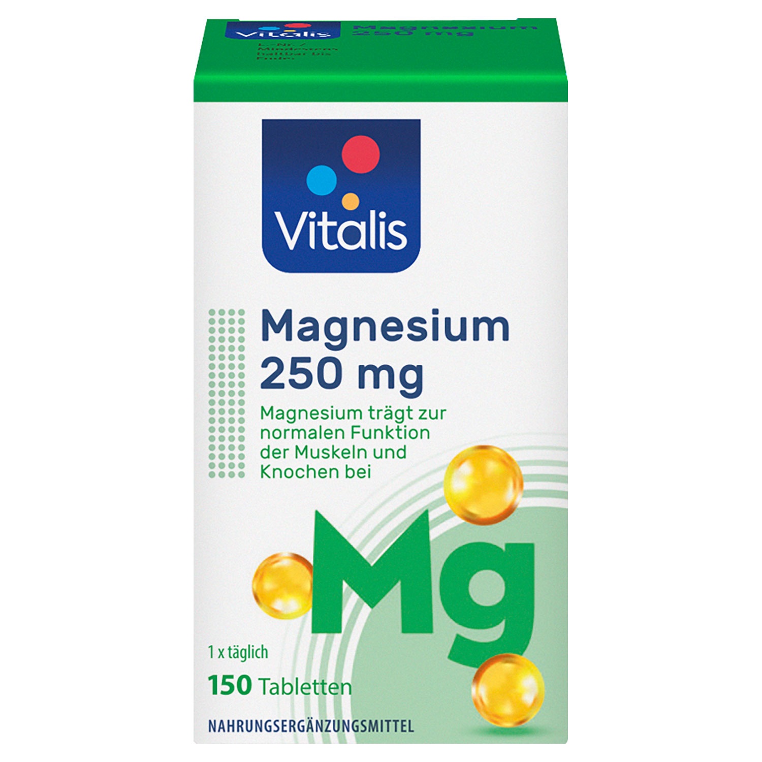 VITALIS Magnesium 250 mg ALDI SÜD