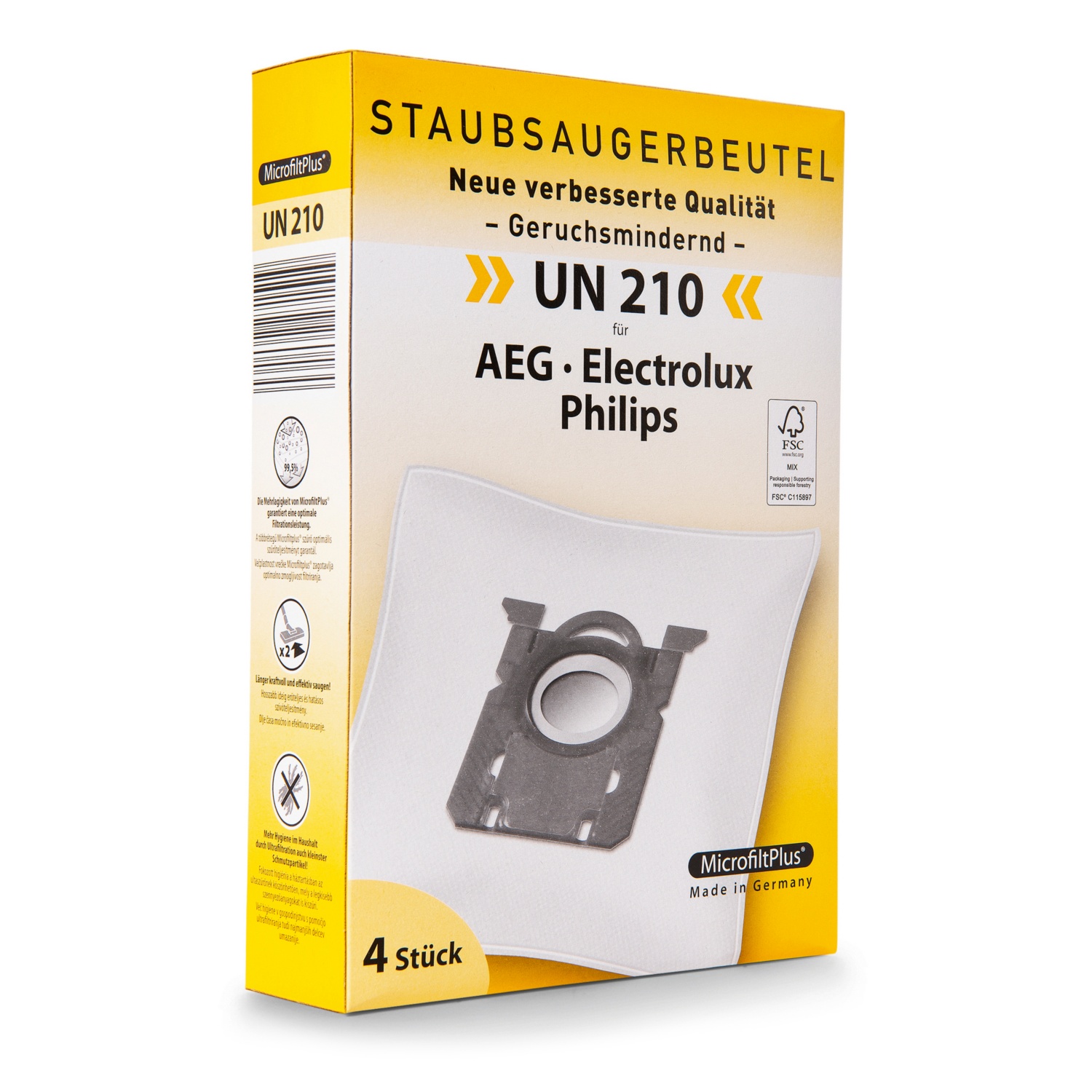 Staubsaugerbeutel, UN 210 ALDI SUISSE