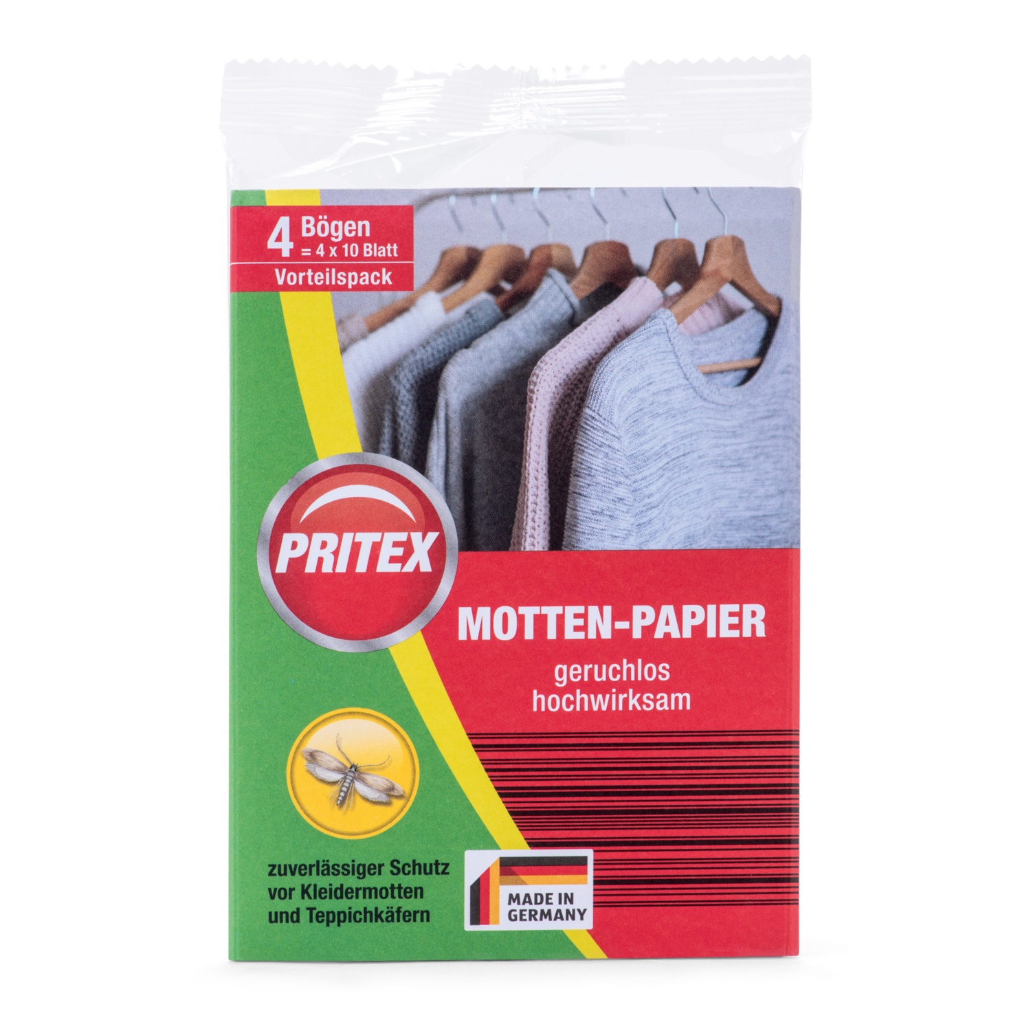 PRITEX Motten-Papier