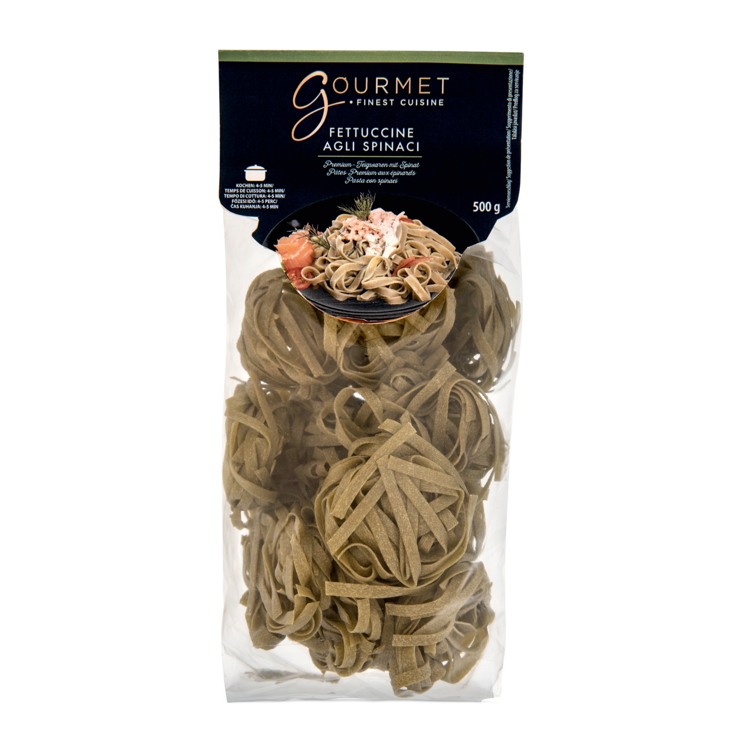 GOURMET FINEST CUISINE, Fettuccine agli Spinaci