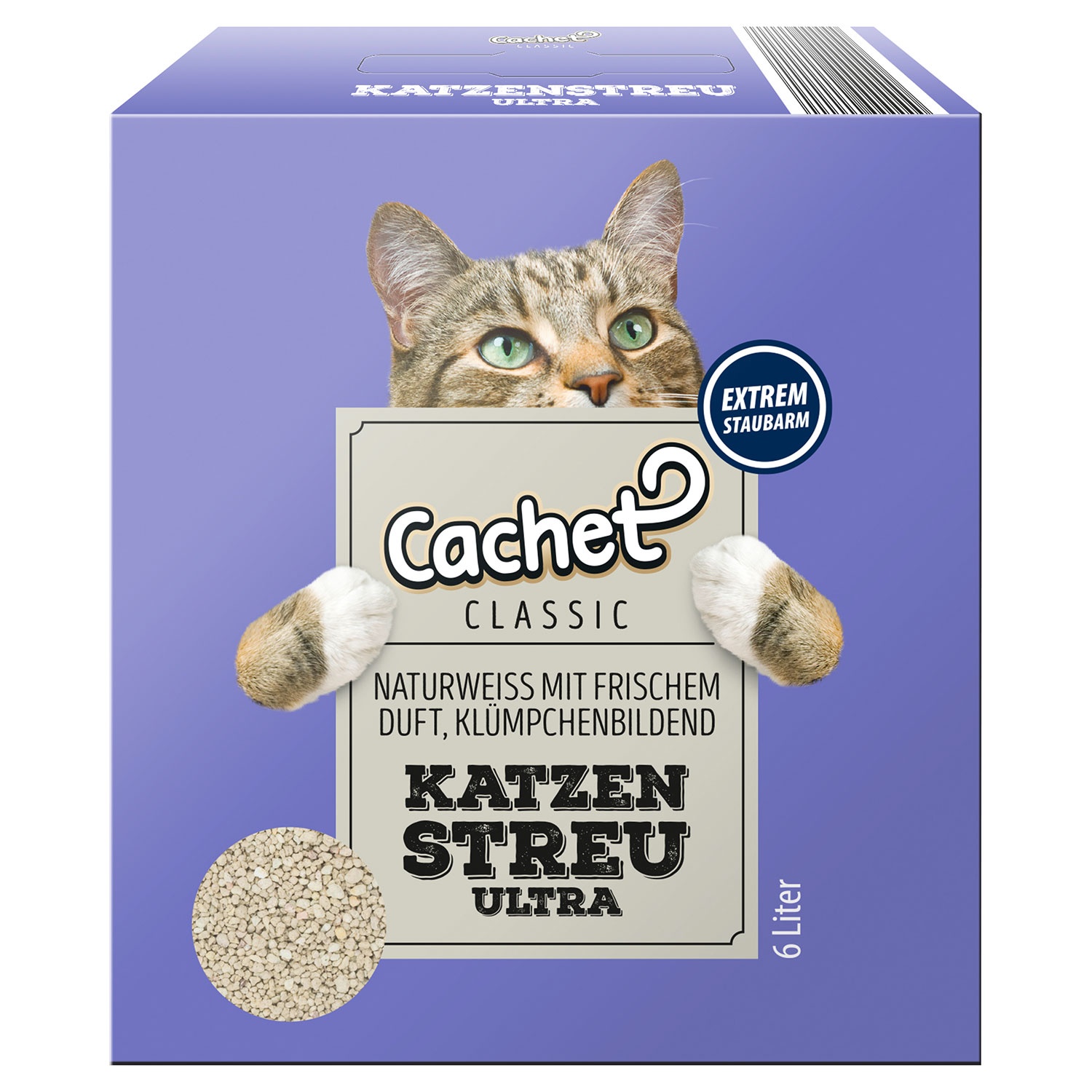 CACHET Classic Katzenstreu 6 l