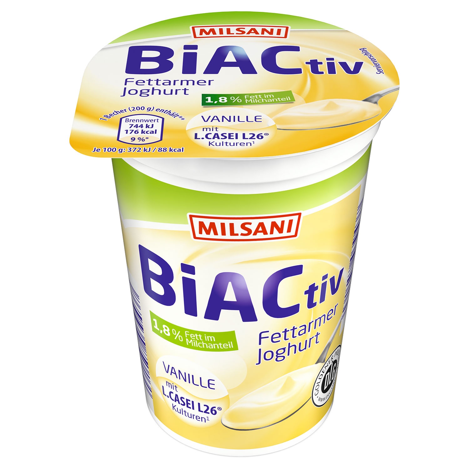MILSANI BiACtiv fettarmer Joghurt 200 g