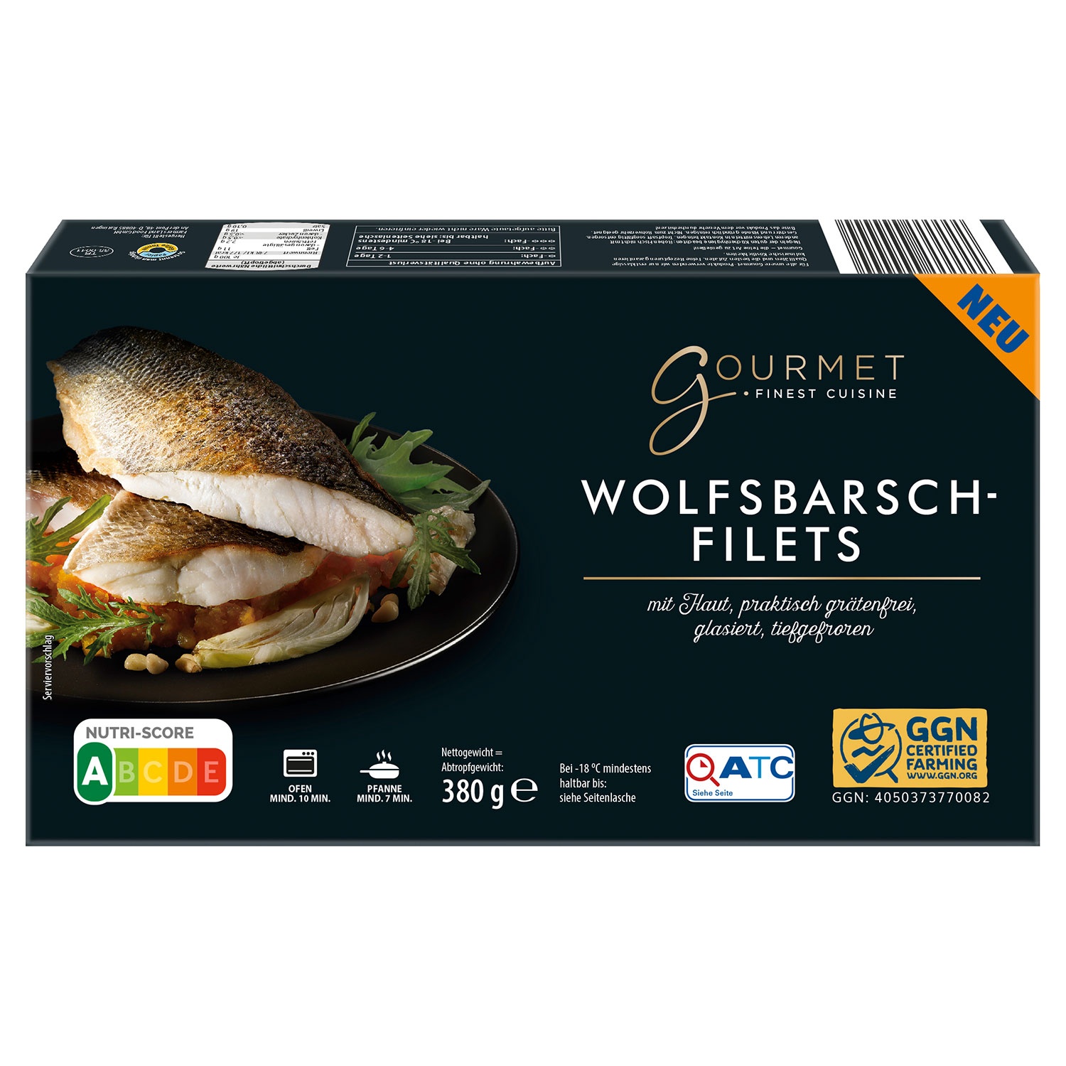 GOURMET FINEST CUISINE Wolfsbarschfilets 380 g