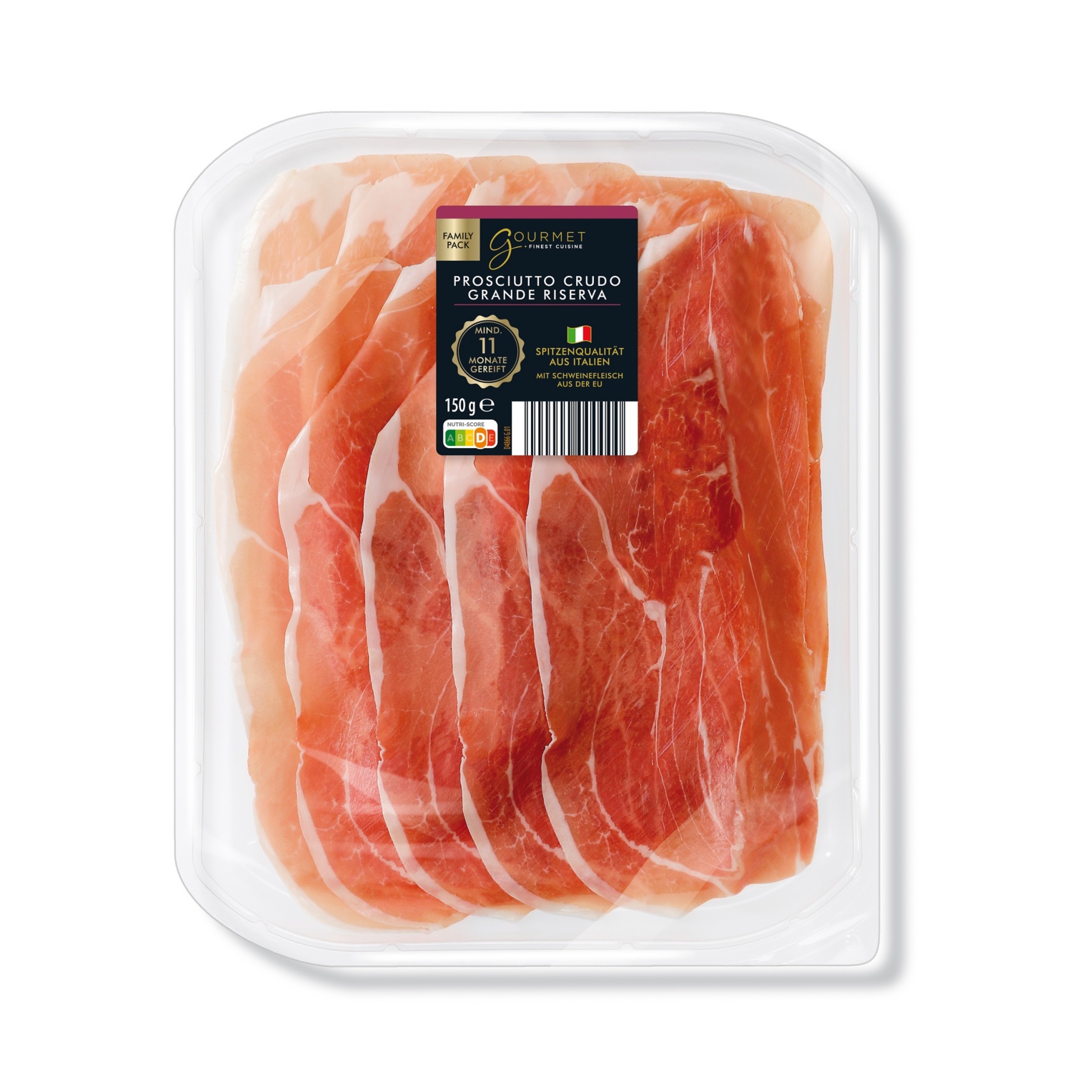 GOURMET FINEST CUISINE Prosciutto Crudo Grande Riserva 150 g ALDI SÜD