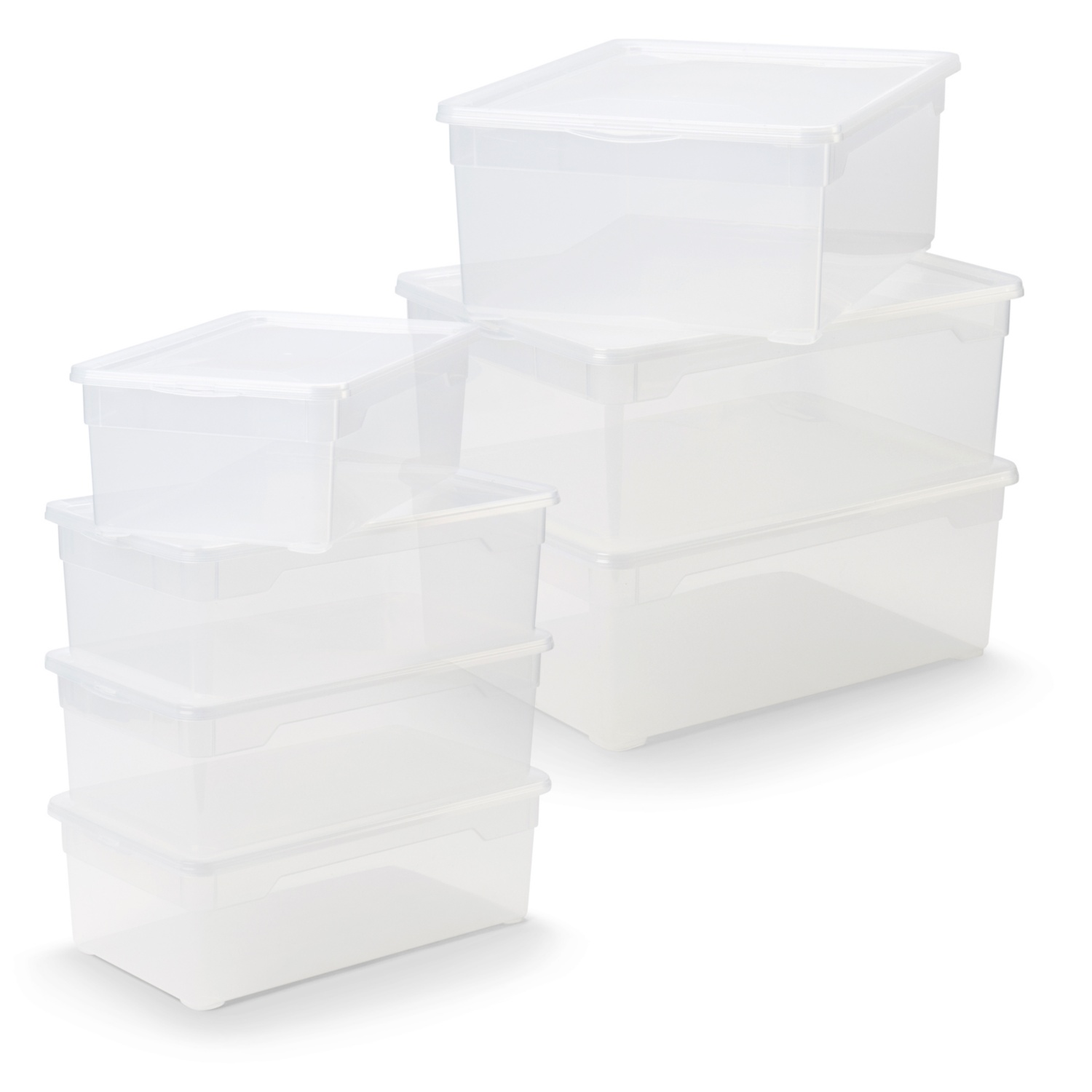 HOME CREATION Klarsichtboxen sortiert