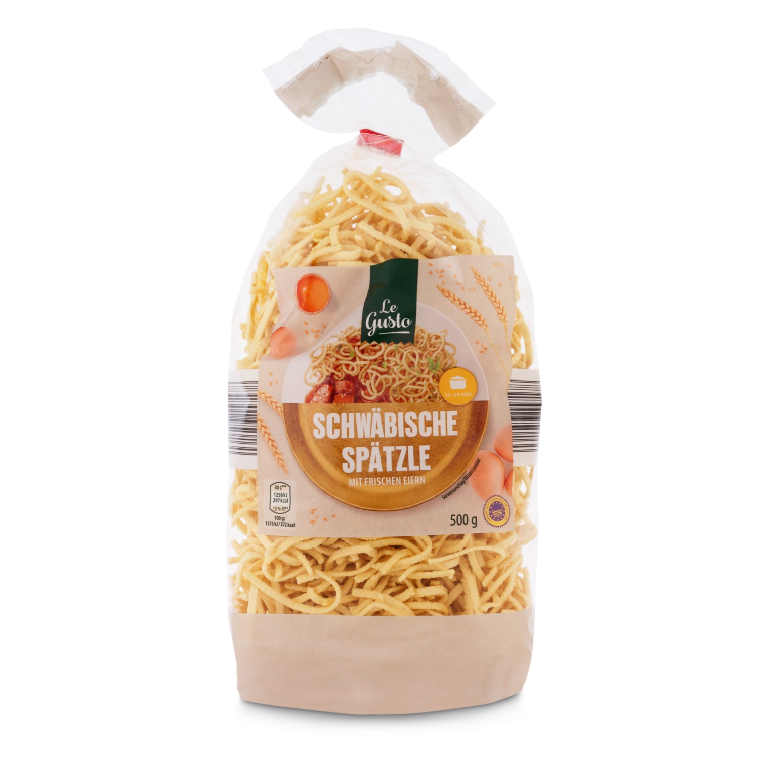 LE GUSTO Schwäbische Spätzle Pasta