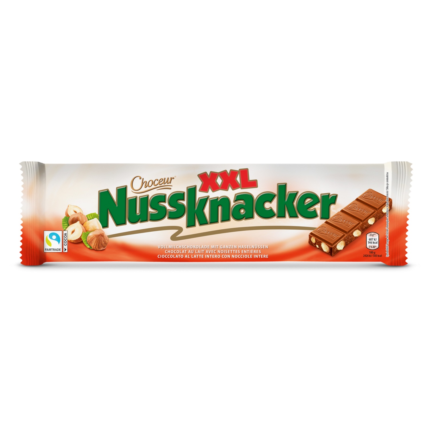 CHOCEUR Nussknacker XXL, Vollmilch