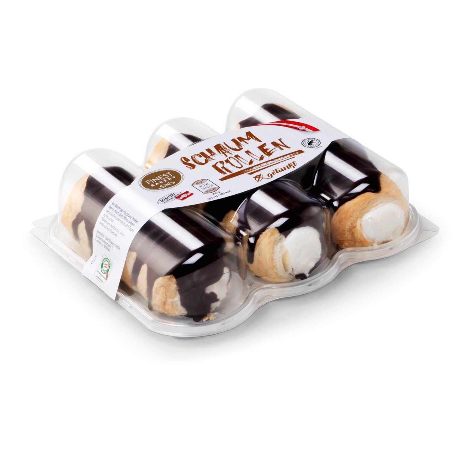 FINEST BAKERY Schaumrollen, Getunkt