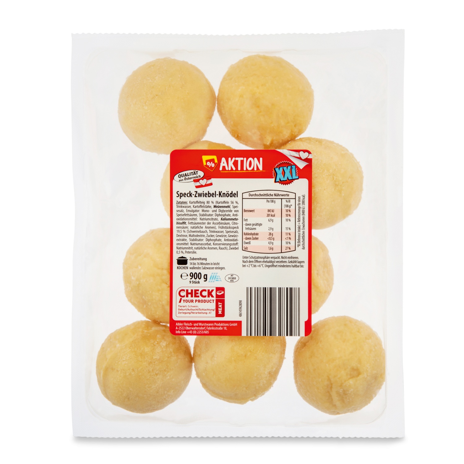 XXL-Knödel, Speckknödel