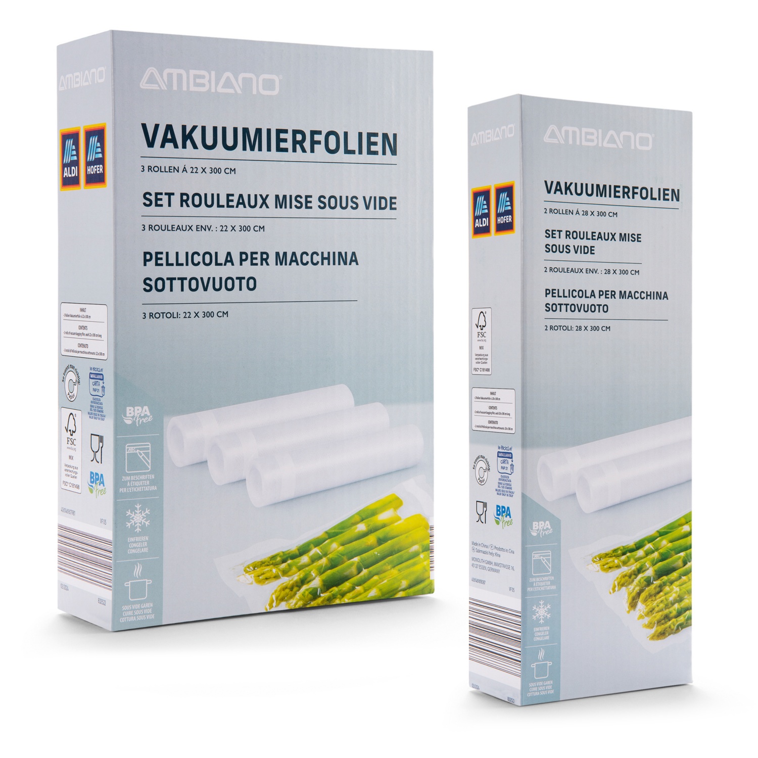 AMBIANO Vakuumierfolien