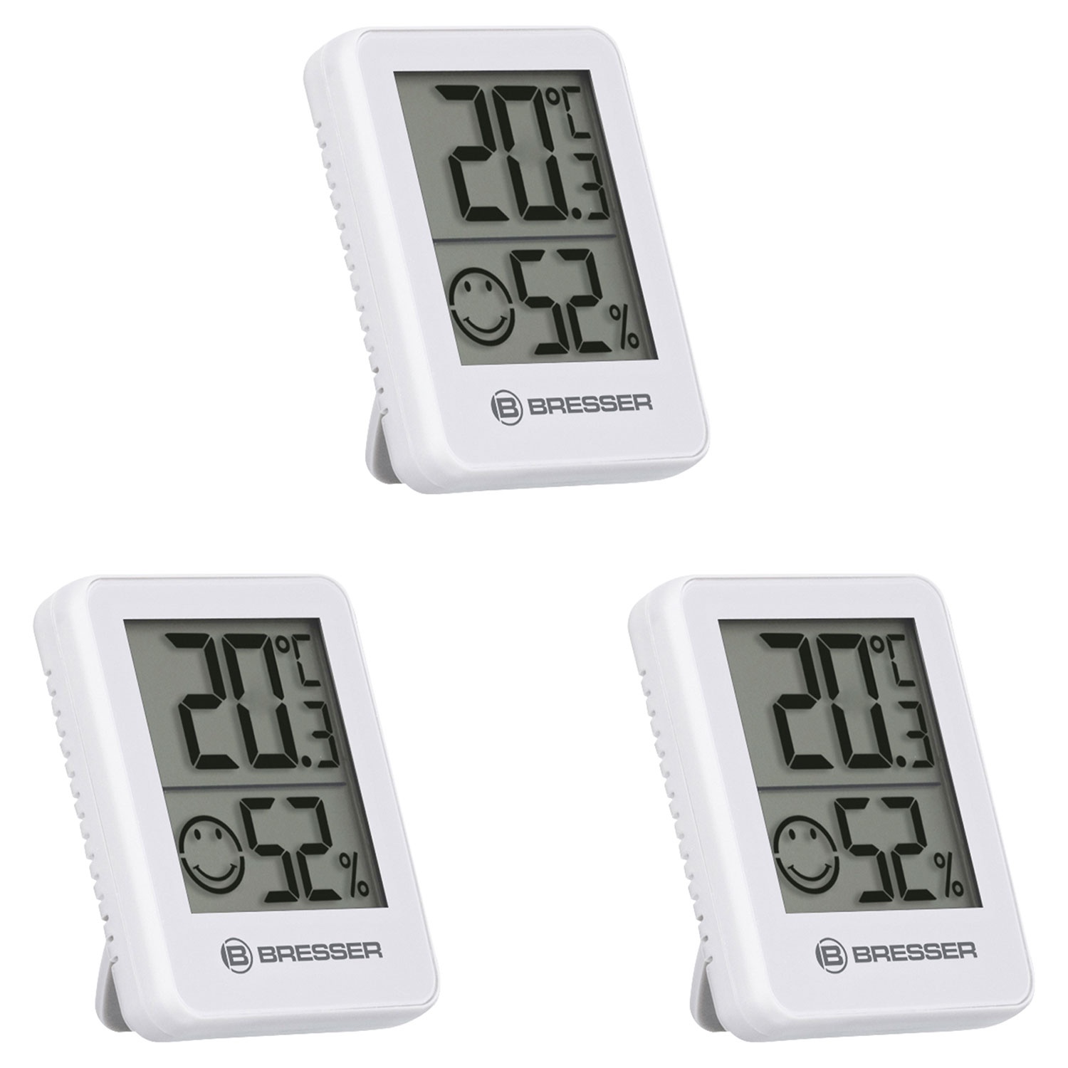 BRESSER Thermo und Hygrometer, 3erPackung ALDI SÜD