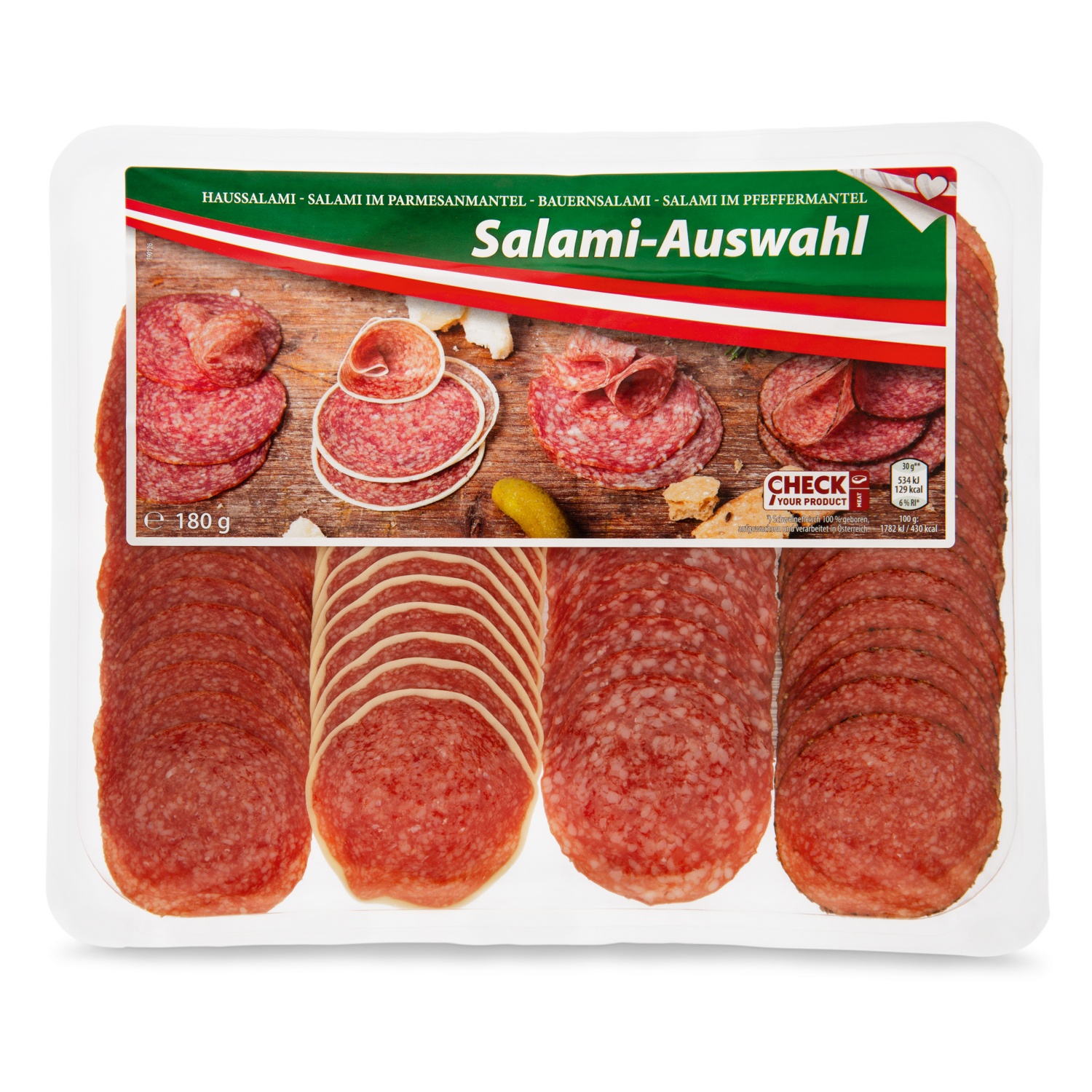 GENUSS 100 AUS ÖSTERREICH SalamiAuswahl HOFER