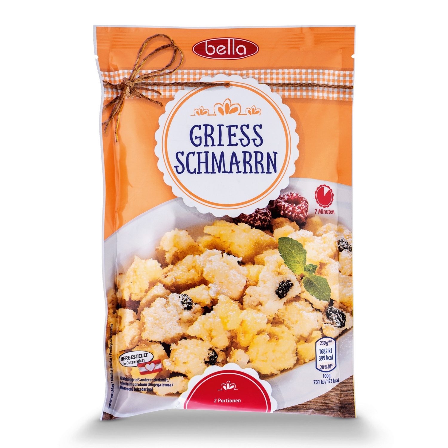 BELLA Süße Fertigspeisen, Grießschmarrn