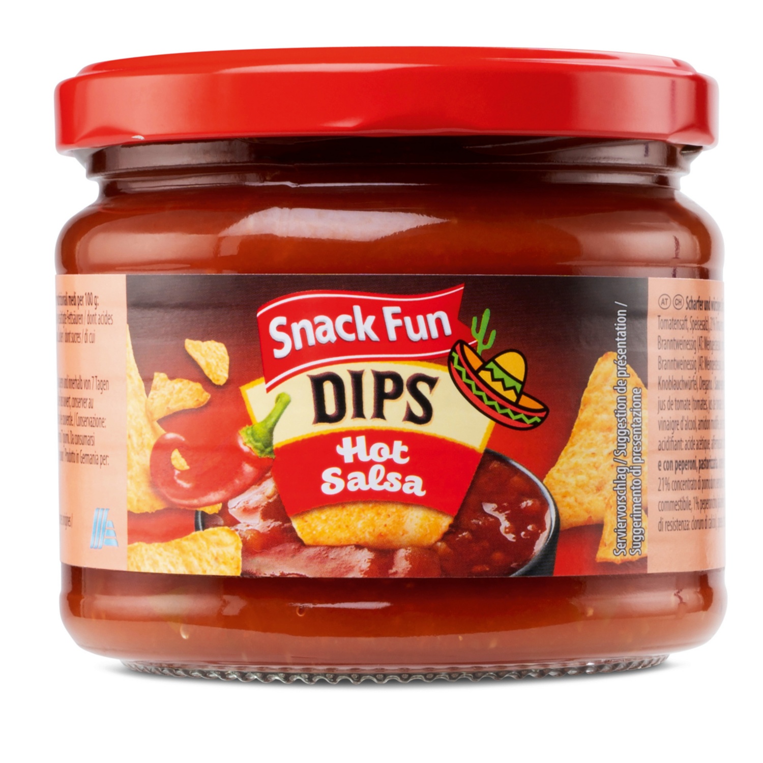 SNACK FUN Salsa Dip, Hot