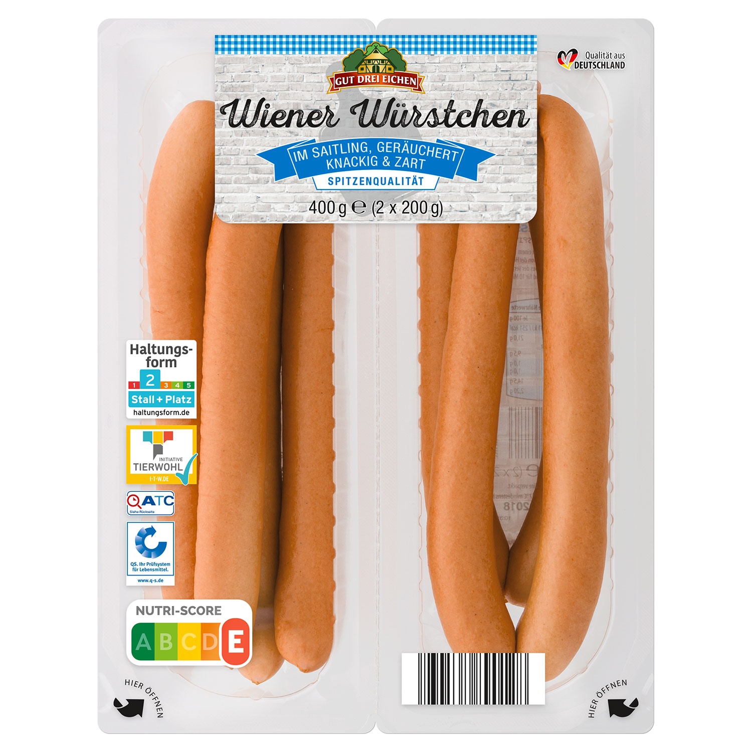 GUT DREI EICHEN Wiener Würstchen 400 g ALDI SÜD
