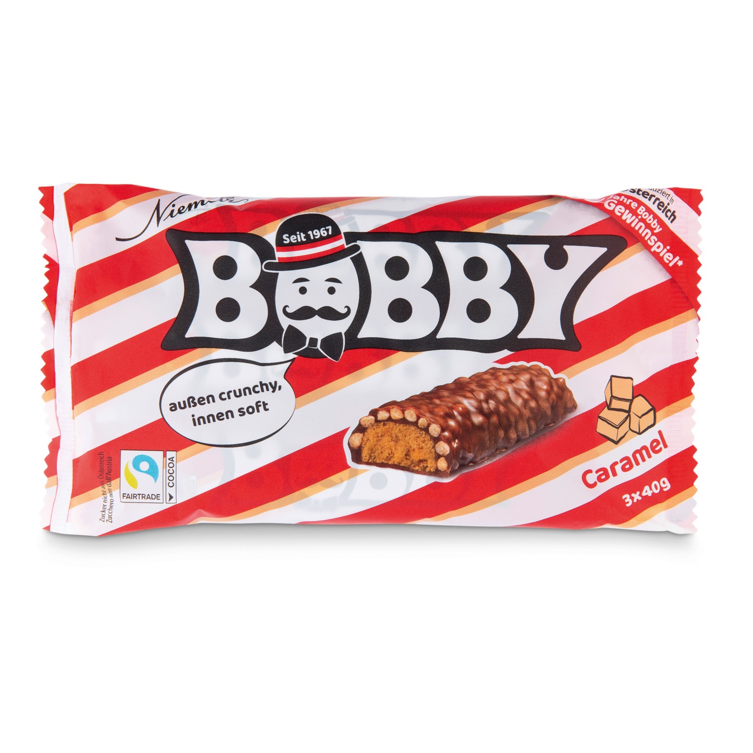 Bobby-Riegel, Karamell