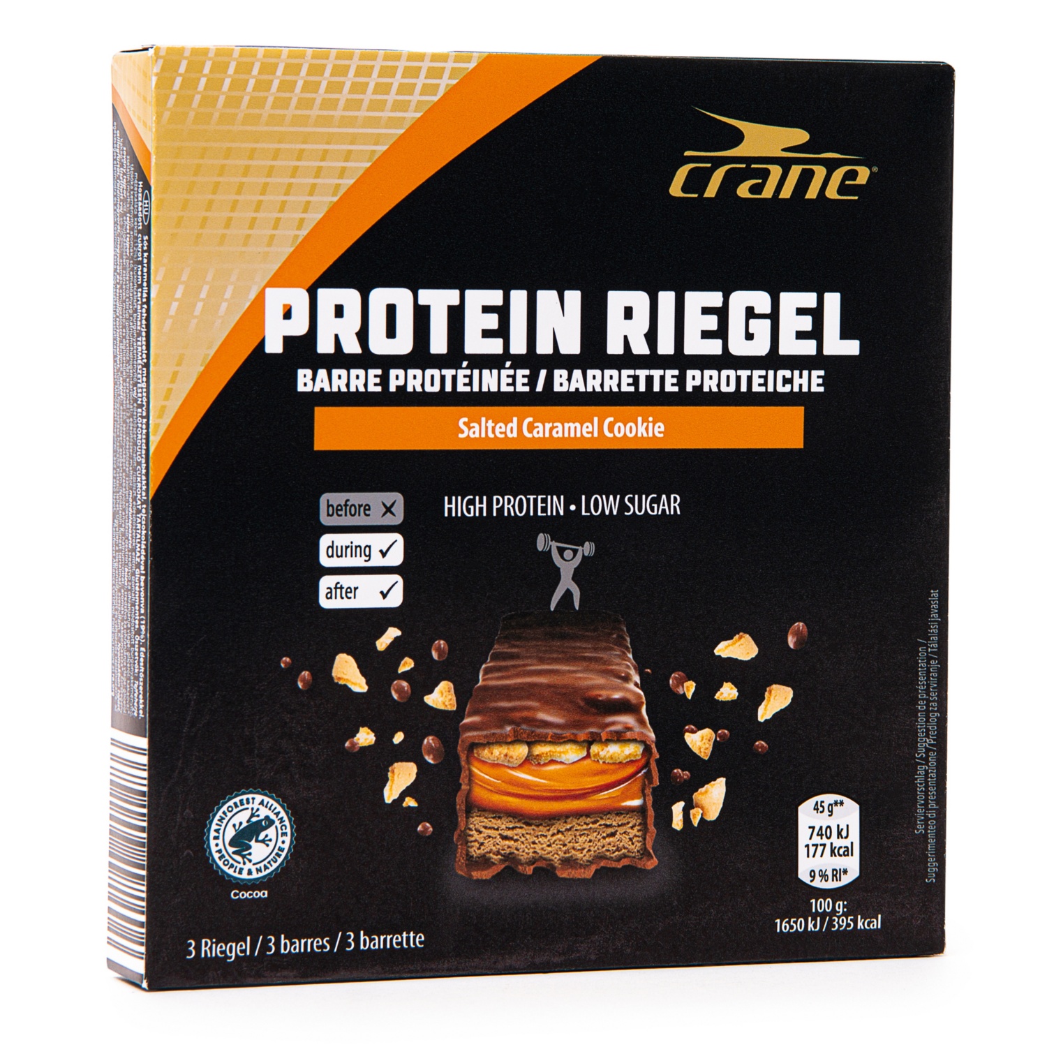 MULTINORM SPORT Riegel Cookie Concept, Salted Caramel