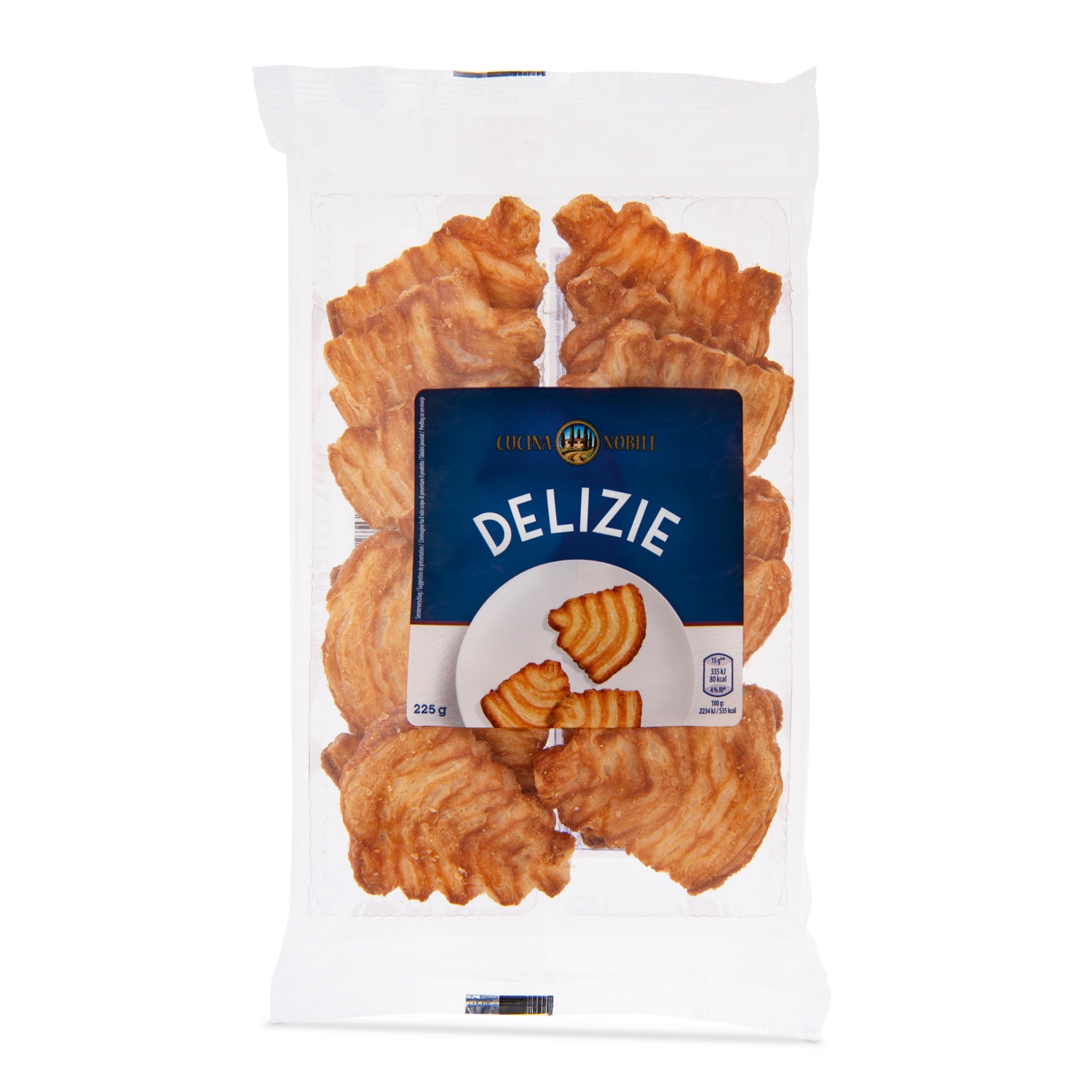 CUCINA NOBILE Blaetterteig-Gebaeck 225g, Delizie