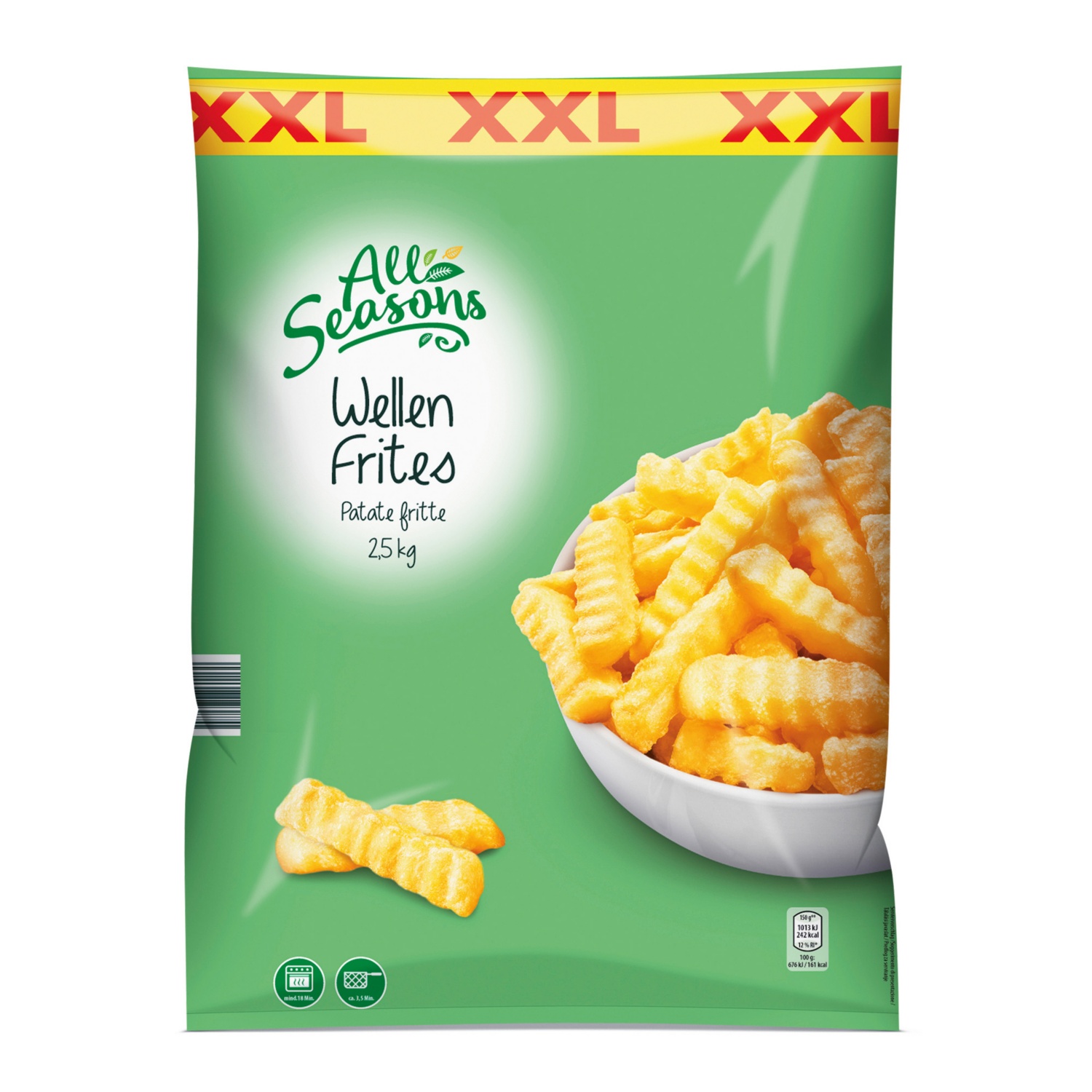 ALL SEASONS XXL Wellen Frites