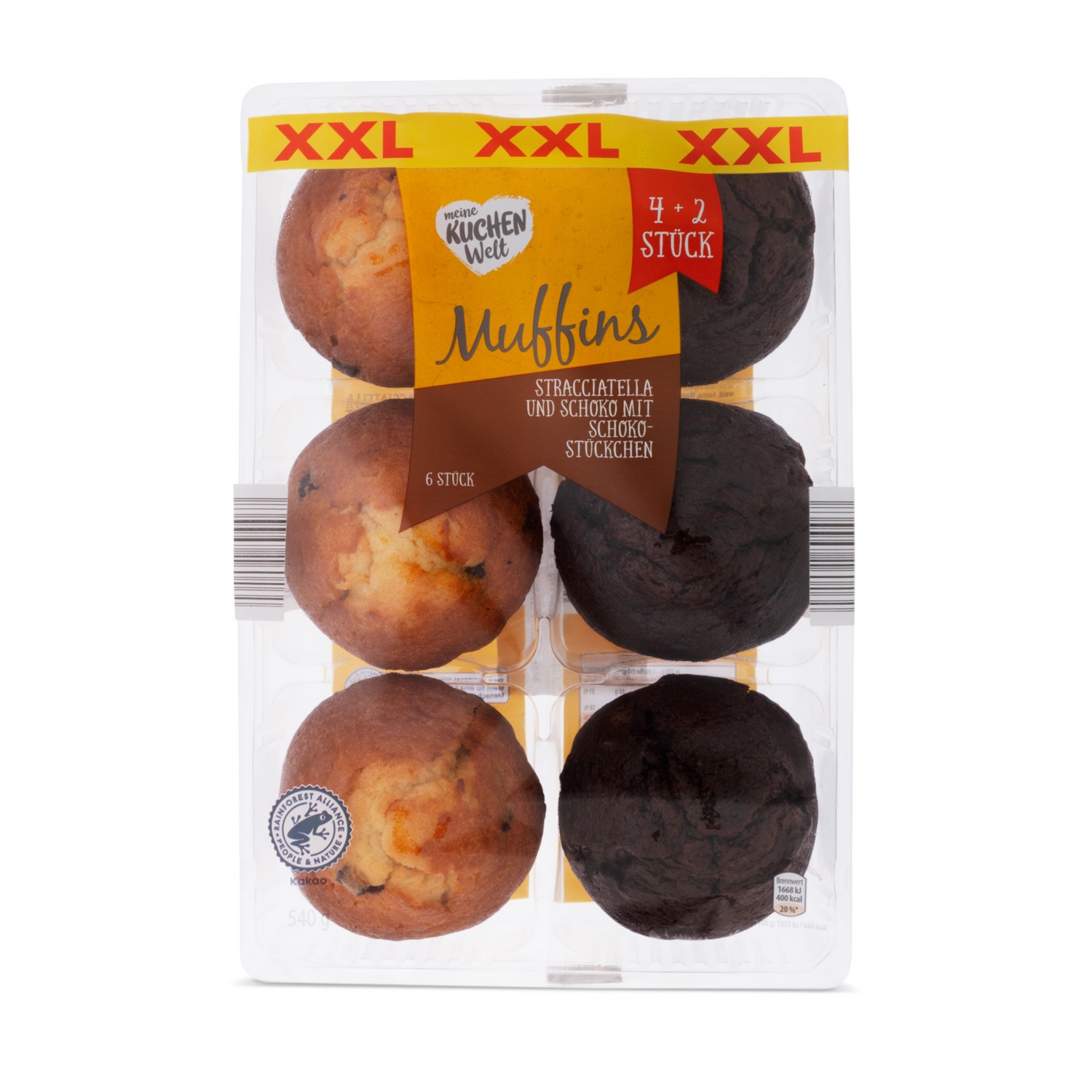 XXL Muffins, Stracciatella & Schoko