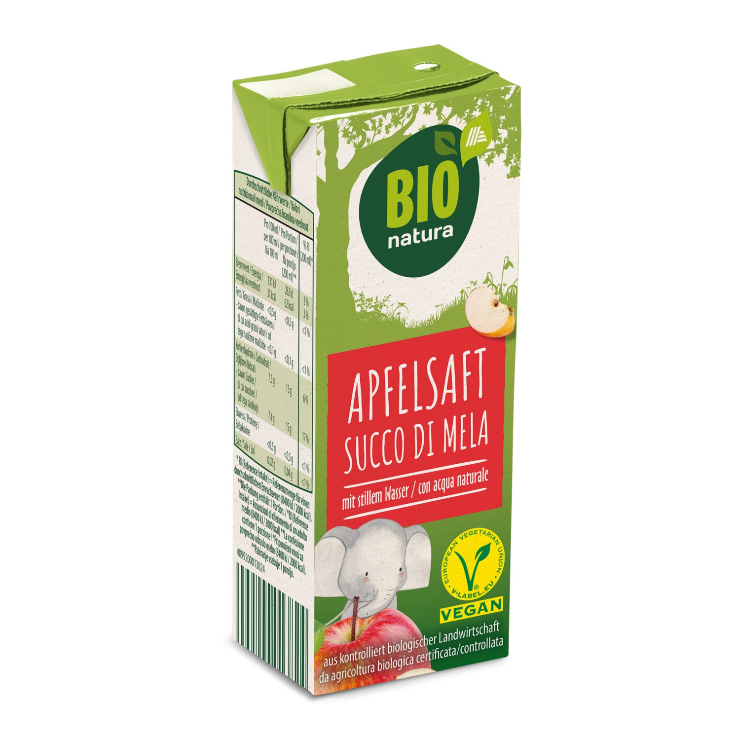 BIO NATURA BIO-Saft, Apfel