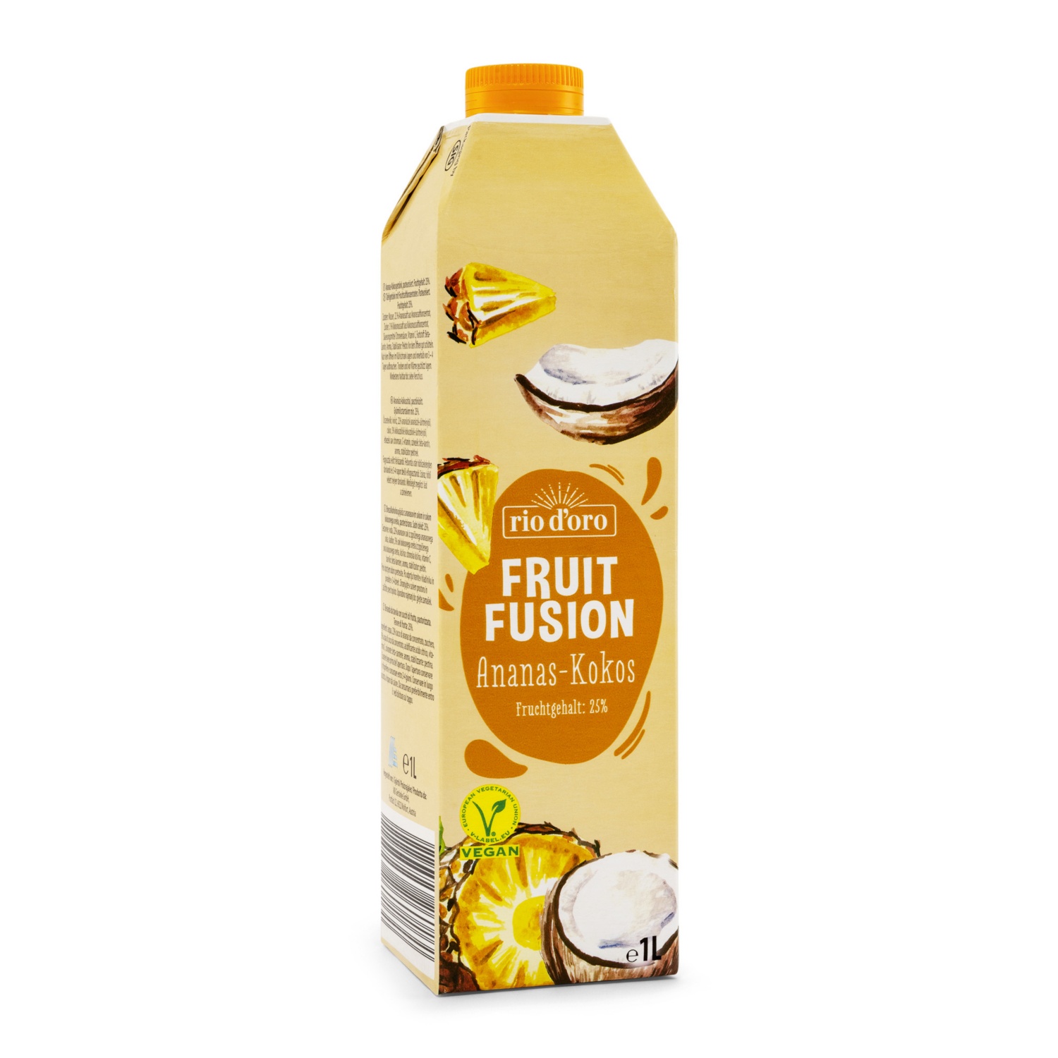 RIO D'ORO Fruchtgetränk, Ananas-Kokos