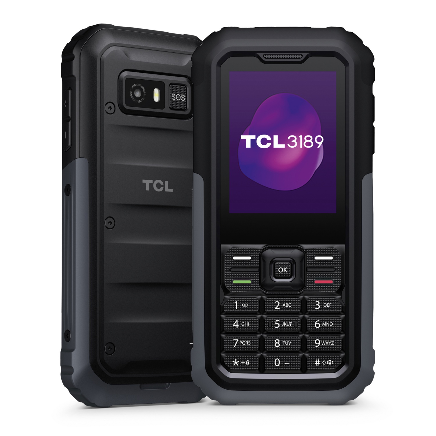 TCL Outdoor 4G Mobiltelefon 3189