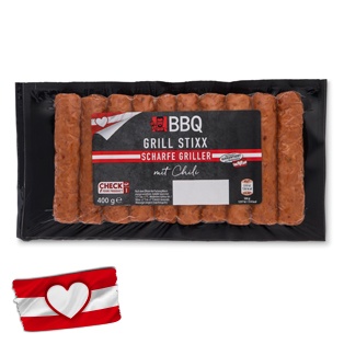 GENUSS 100% AUS ÖSTERREICH Grillstixx, scharf